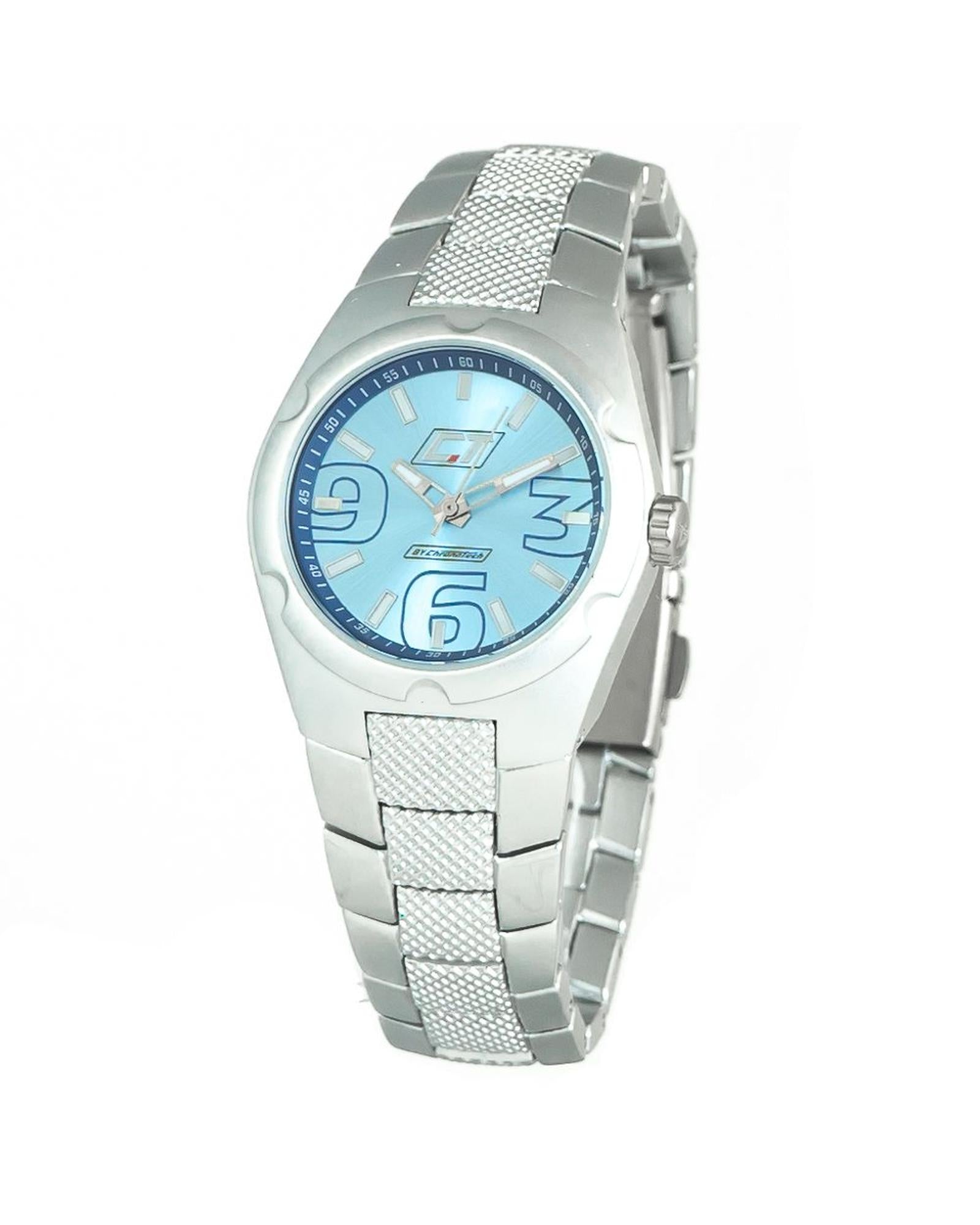 Chronotech Women's Silver Steel Watch - One Size