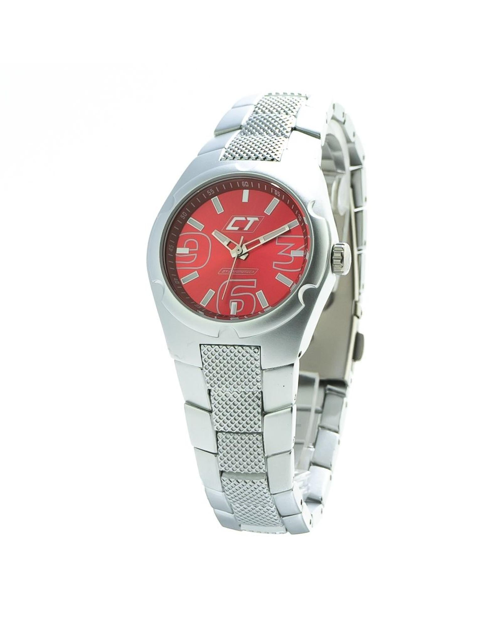 Chronotech Women's Silver Steel Watch - One Size