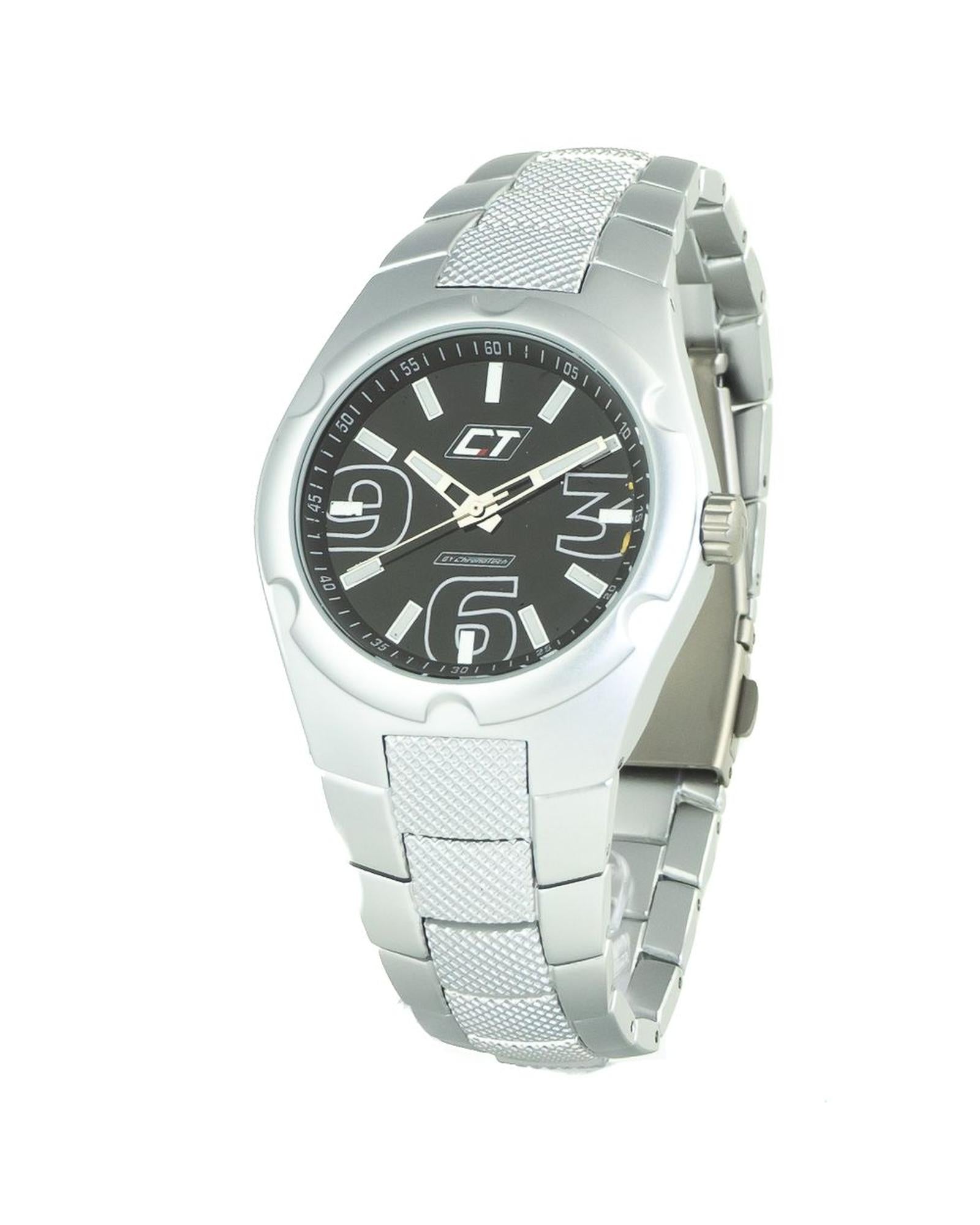 Chronotech Men's Silver Steel Watch - One Size