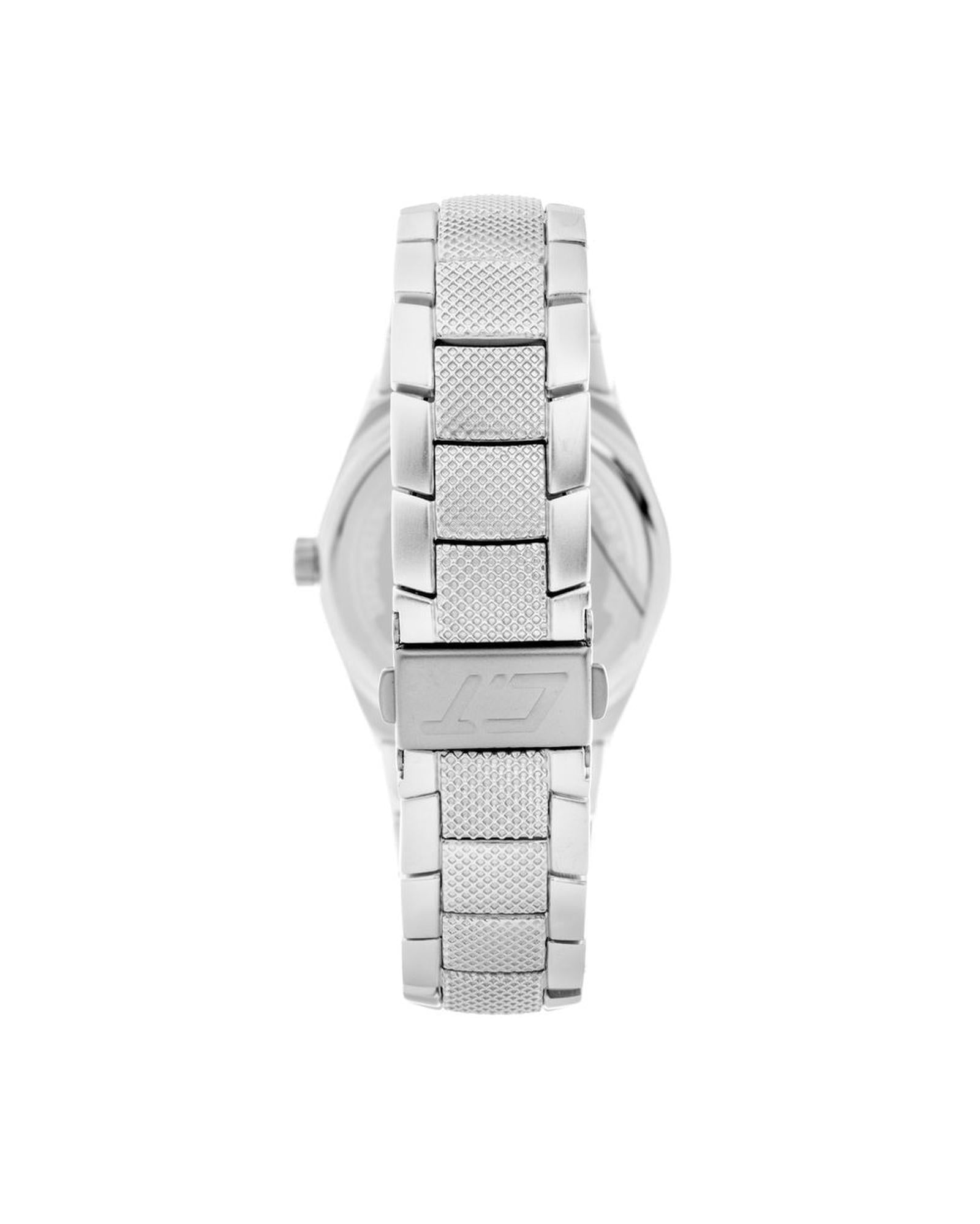 Chronotech Men's Silver Steel Watch - One Size