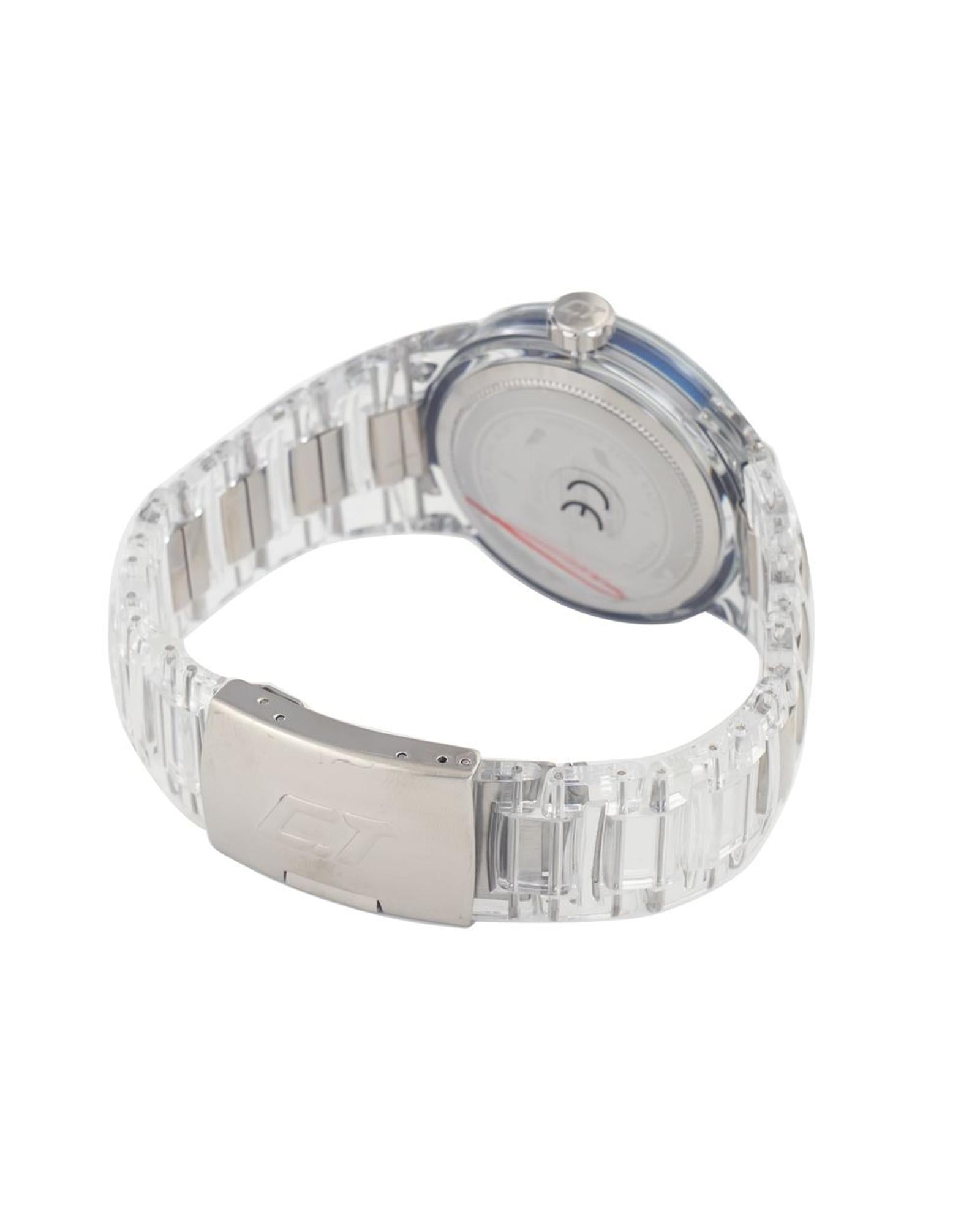 Chronotech Men's Transparent Polycarbonate Watch - One Size