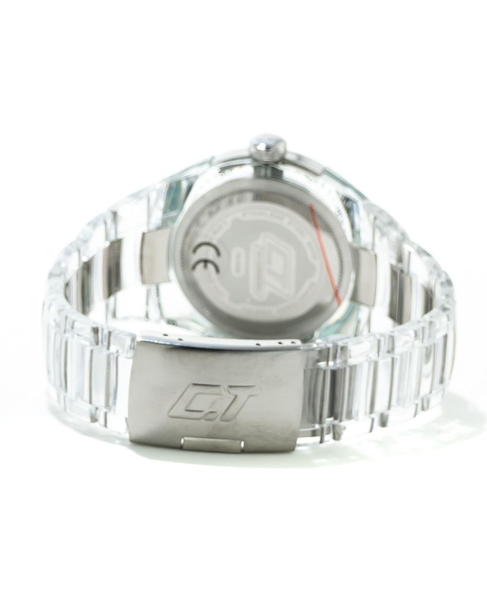 Chronotech Men's Transparent Polycarbonate Watch - One Size