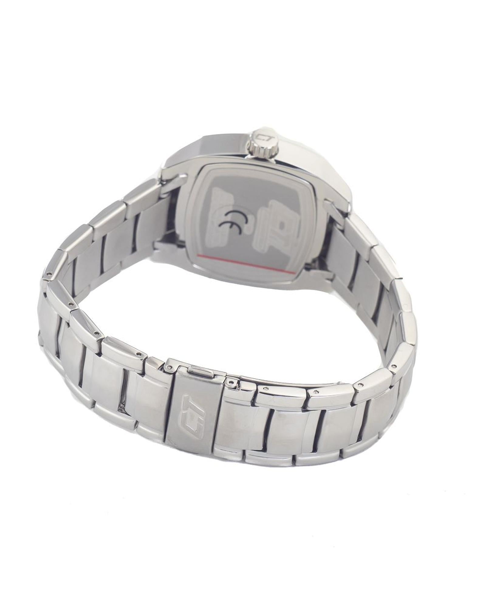 Chronotech Men's Silver Steel Watch - One Size