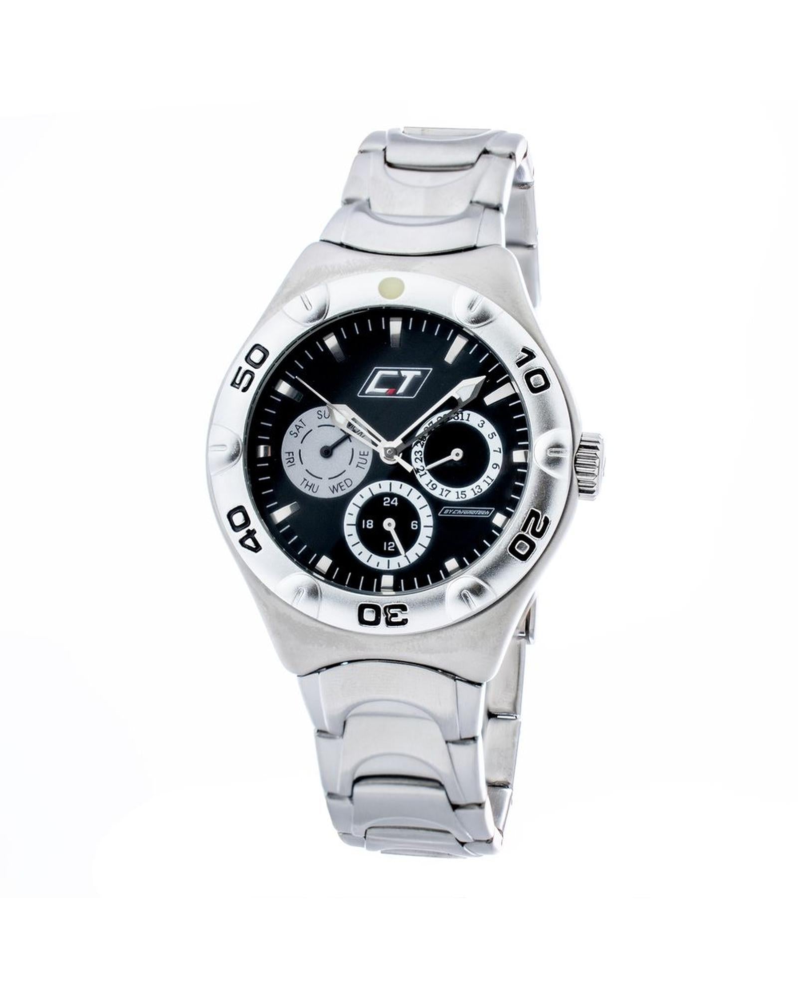 Chronotech Unisex's Gray Steel Watch - One Size