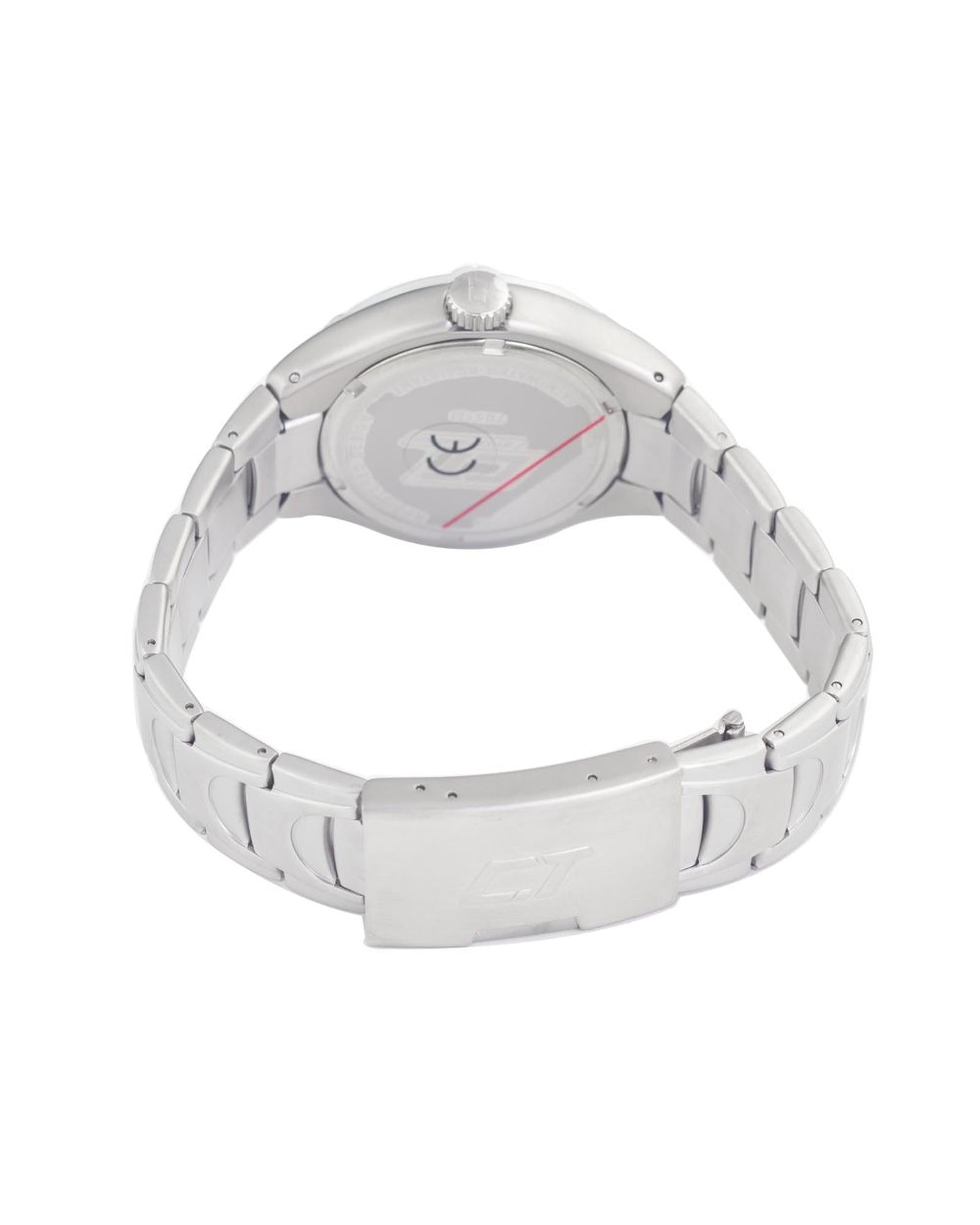 Chronotech Unisex's Silver Steel Watch - One Size