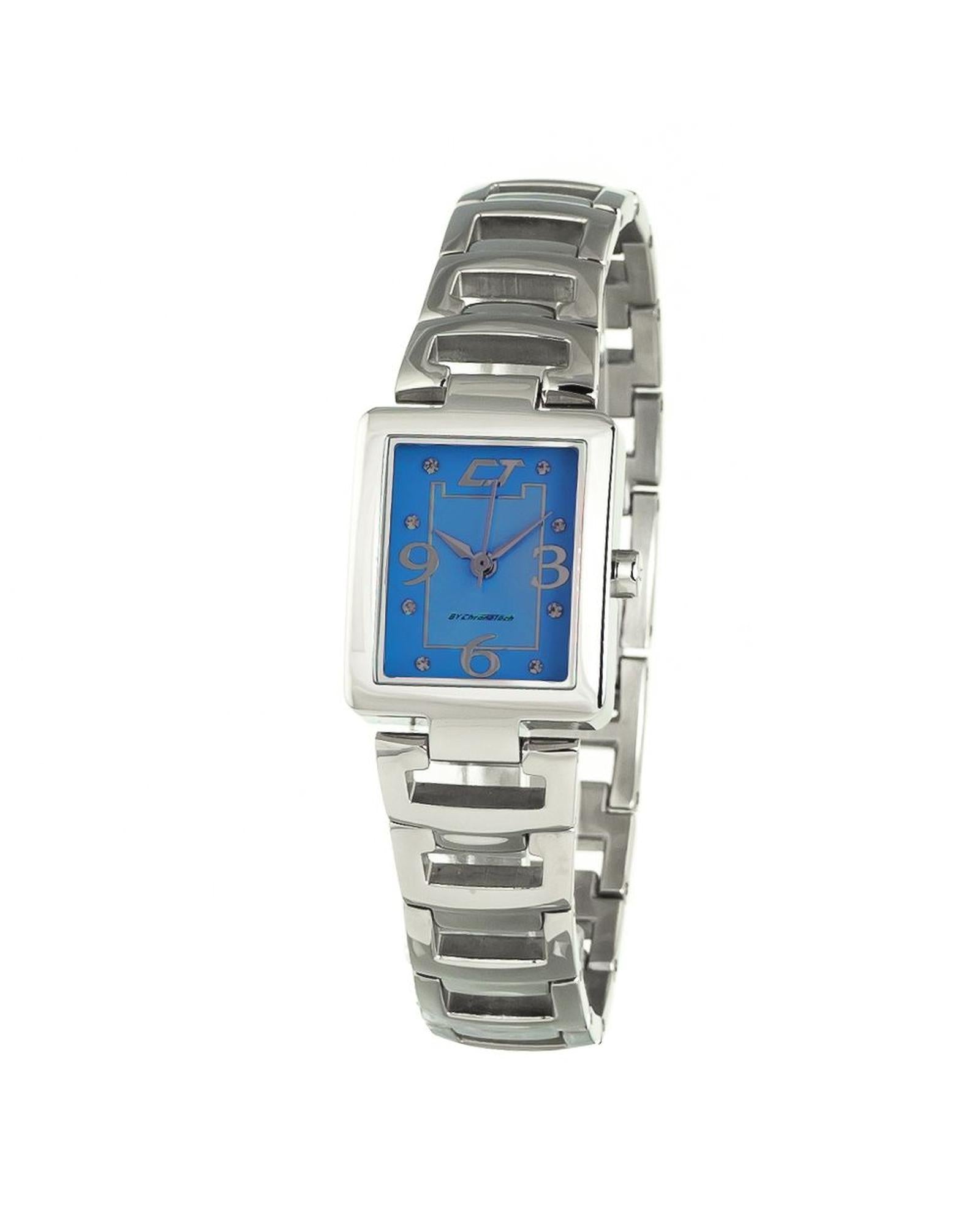 Chronotech Women's Silver Steel Watch - One Size