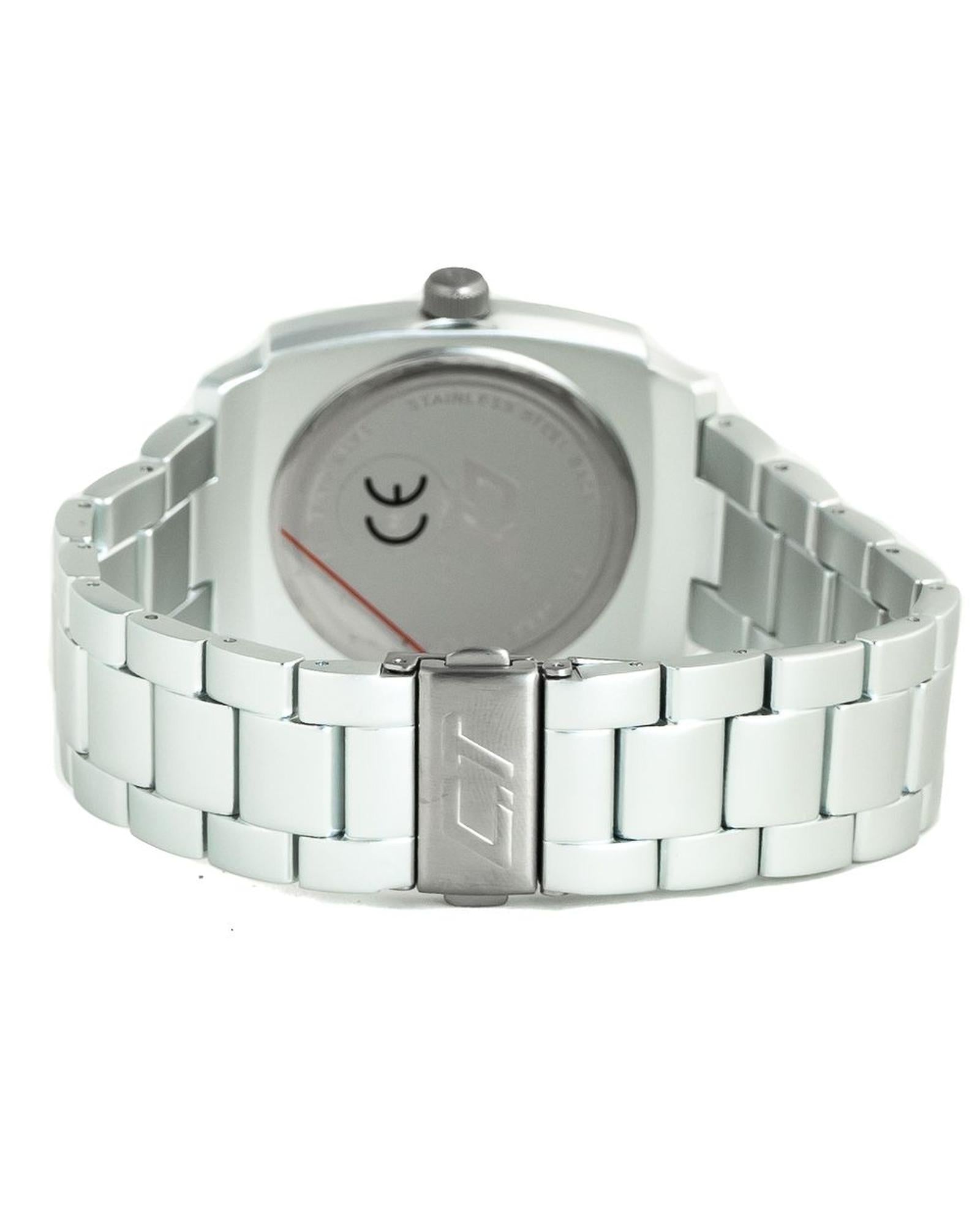 Chronotech Unisex's Silver Steel Watch - One Size