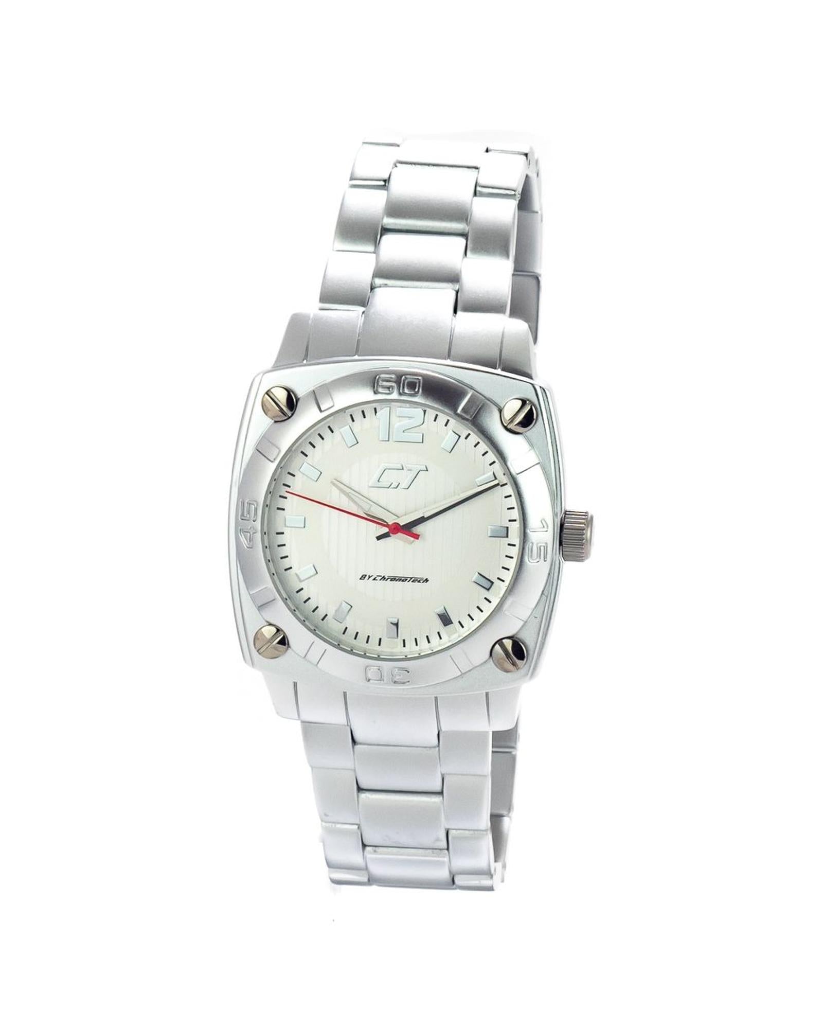 Chronotech Men's Silver Aluminum Watch - One Size