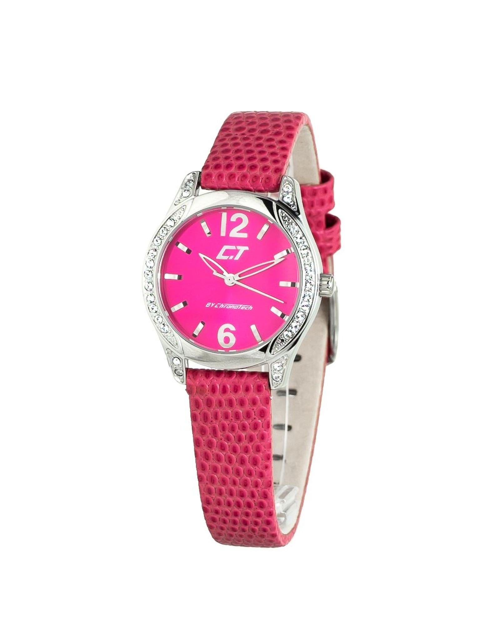 Chronotech Women's Multicolor Leather Watch - One Size