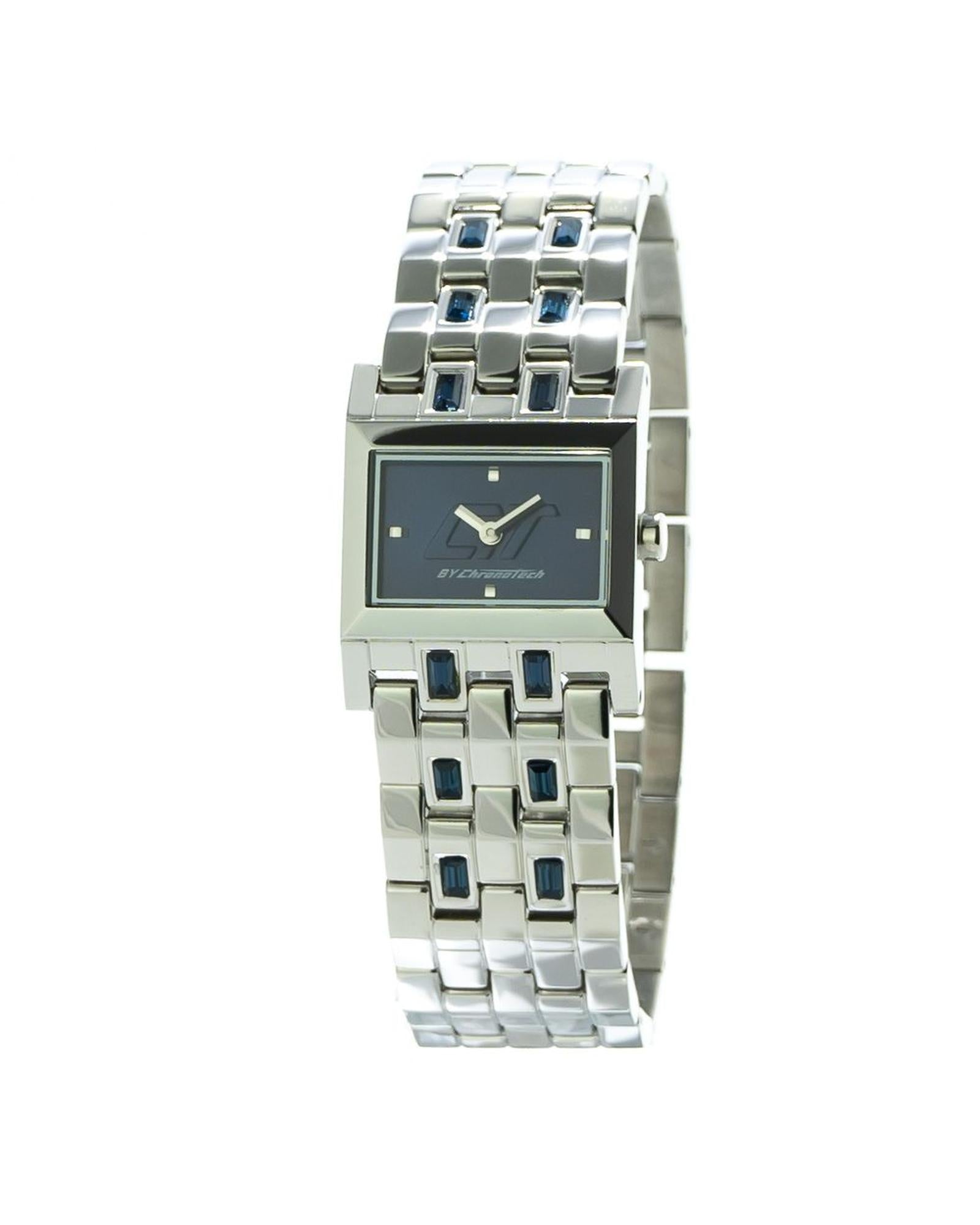 Chronotech Women's Silver Steel Watch - One Size