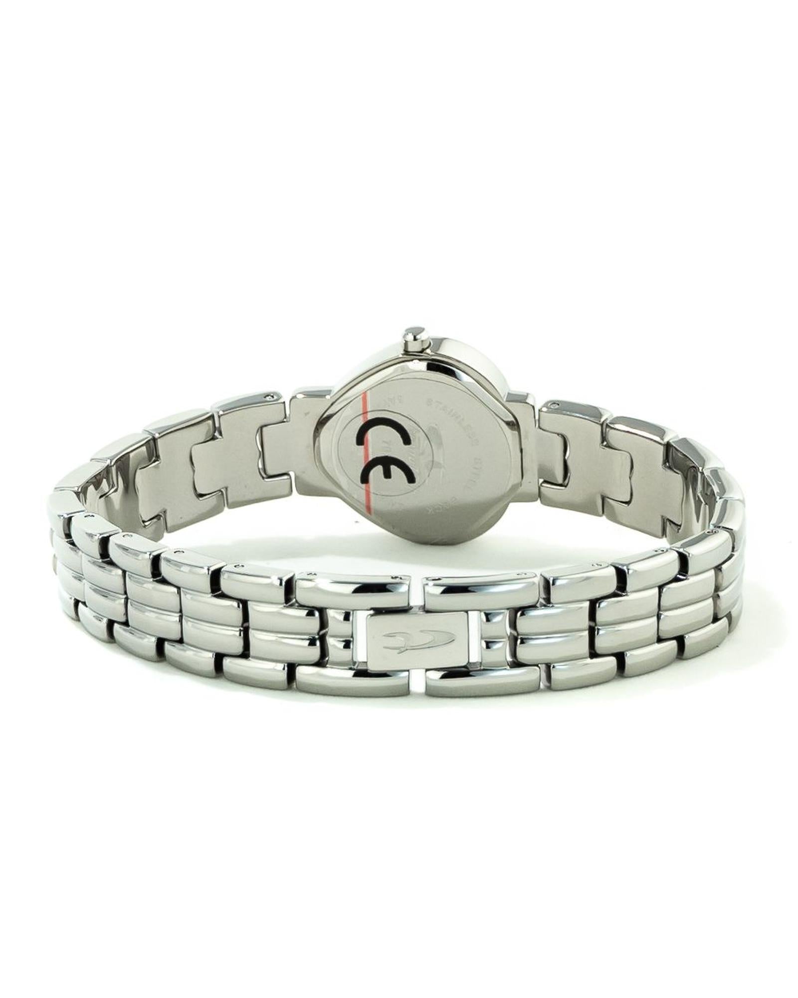 Chronotech Women's Silver Steel Watch - One Size
