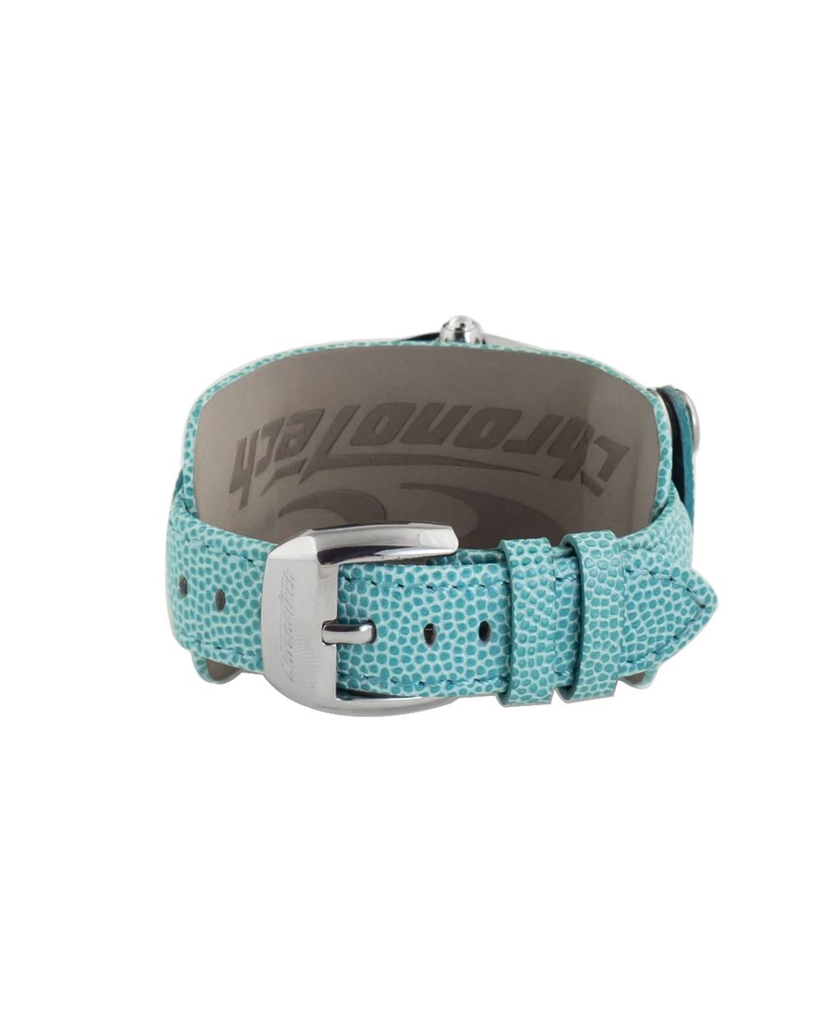 Chronotech Women's Blue Leather Watch - One Size