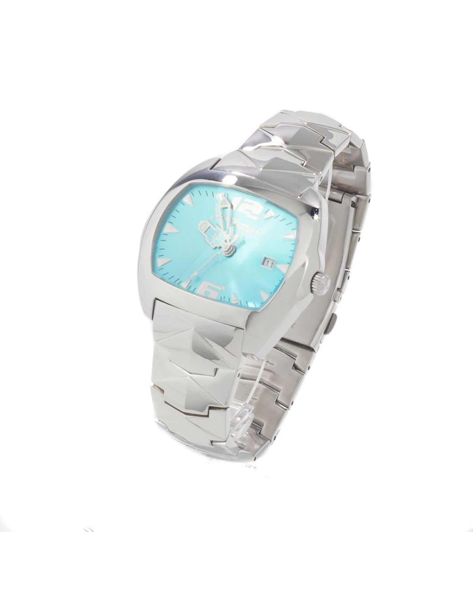 Chronotech Unisex's Silver Steel Watch - One Size