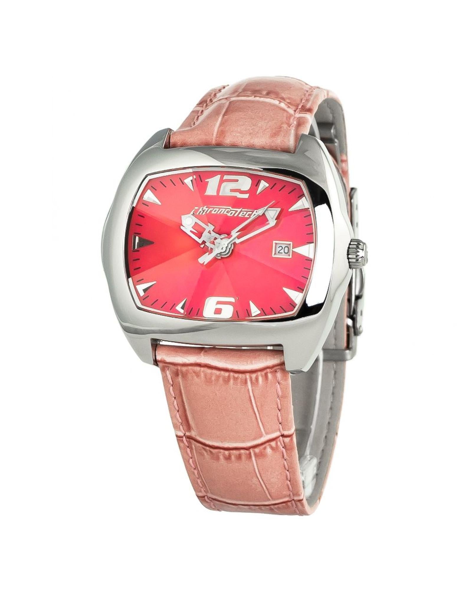 Chronotech Unisex's Multicolor Leather Watch - One Size