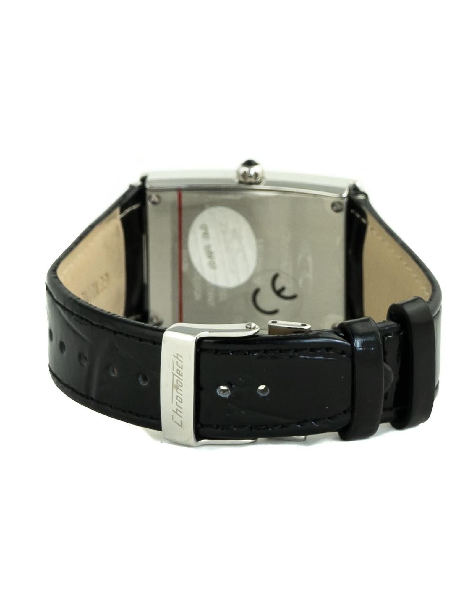 Chronotech Unisex's Silver Steel Watch - One Size