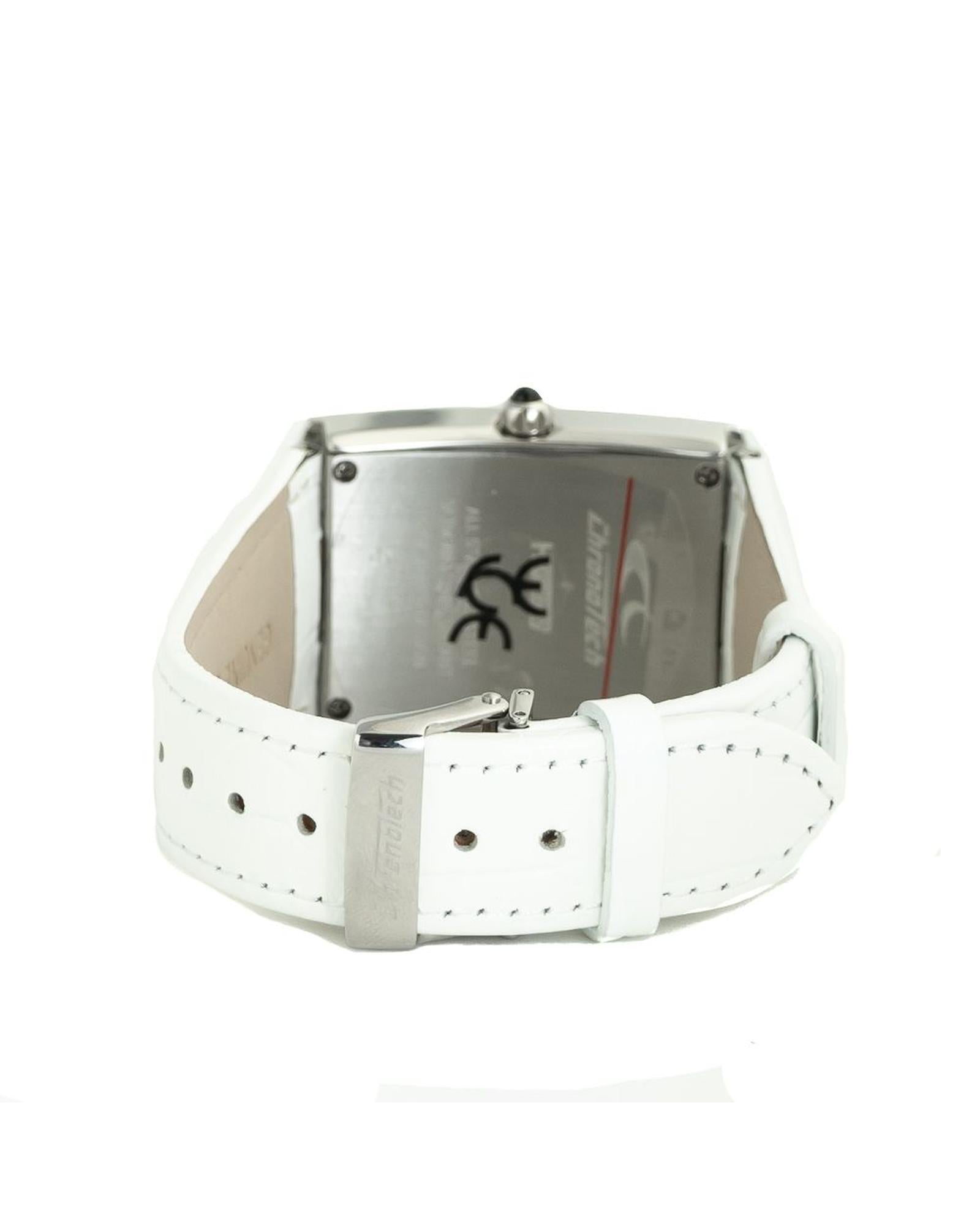 Chronotech Women's White Leather Watch - One Size