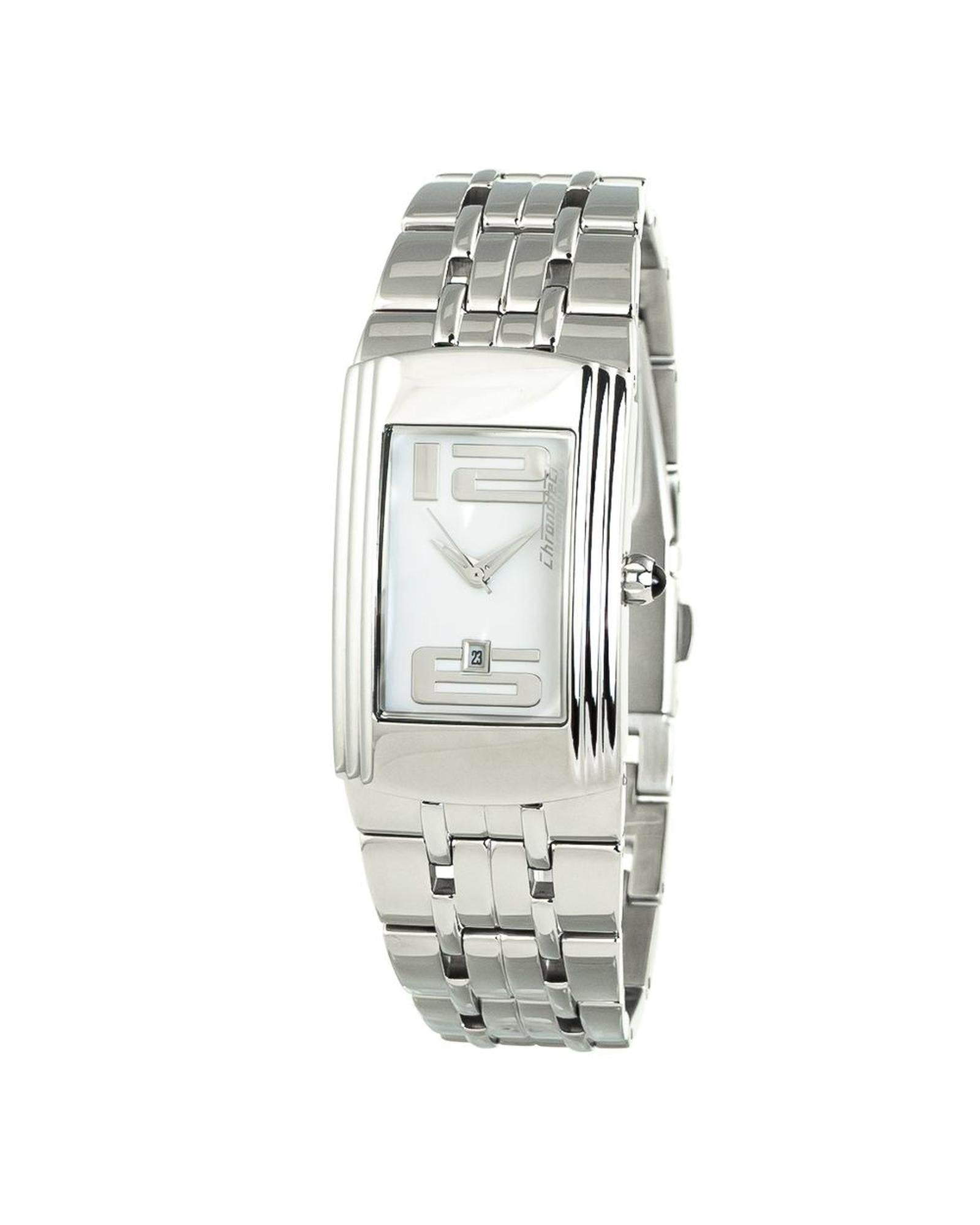 Chronotech Women's Silver Steel Watch - One Size