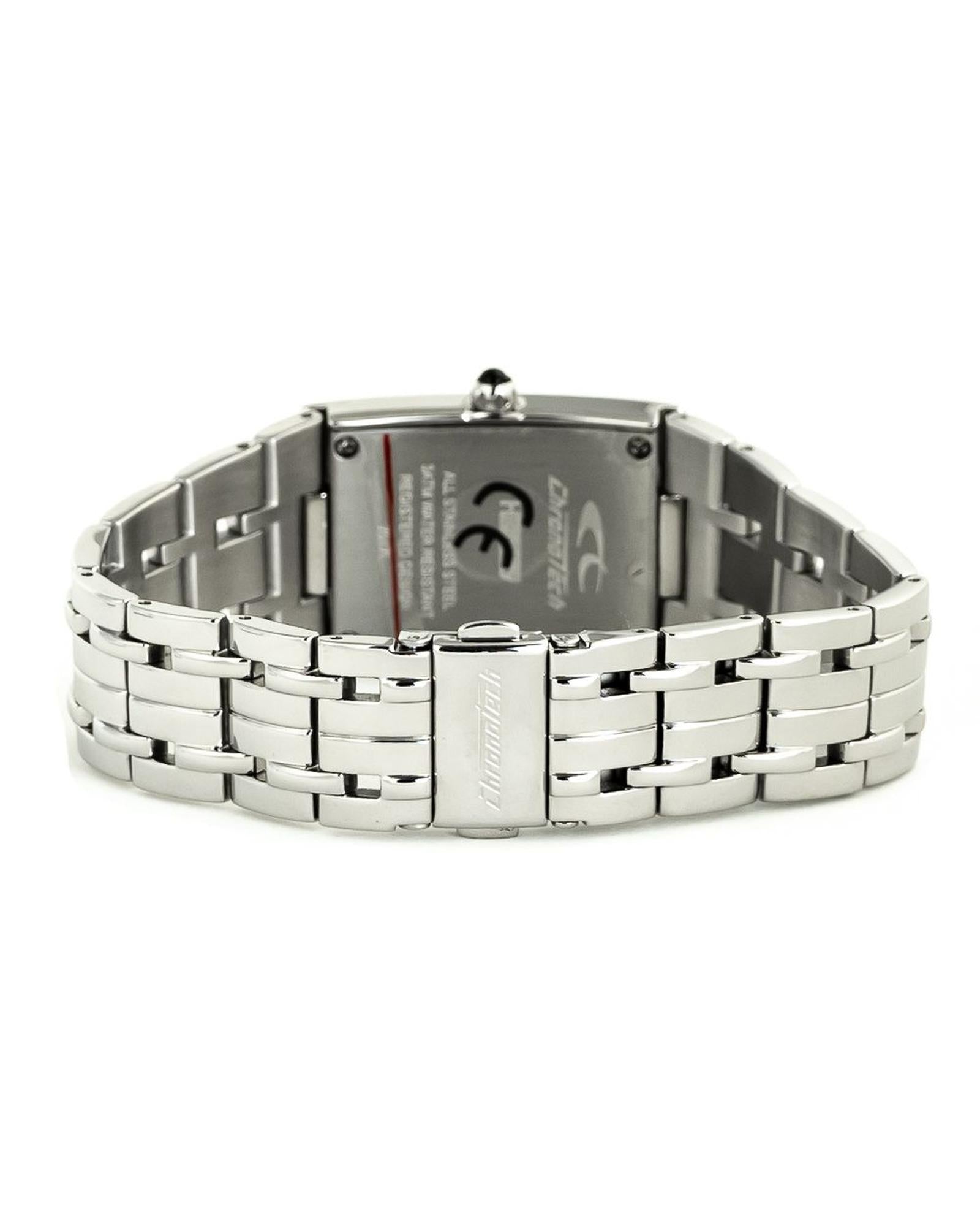 Chronotech Women's Silver Steel Watch - One Size