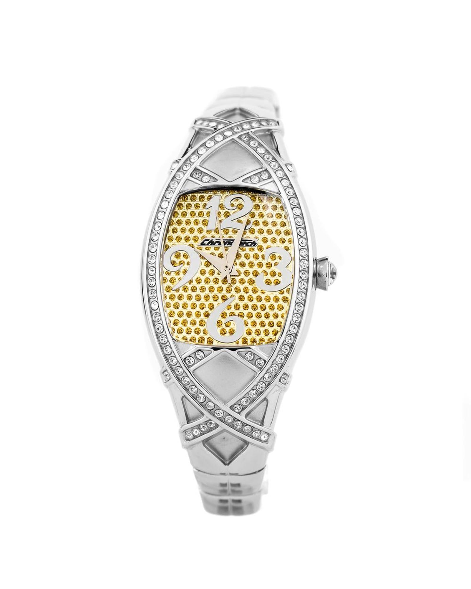 Chronotech Women's Silver Steel Watch - One Size