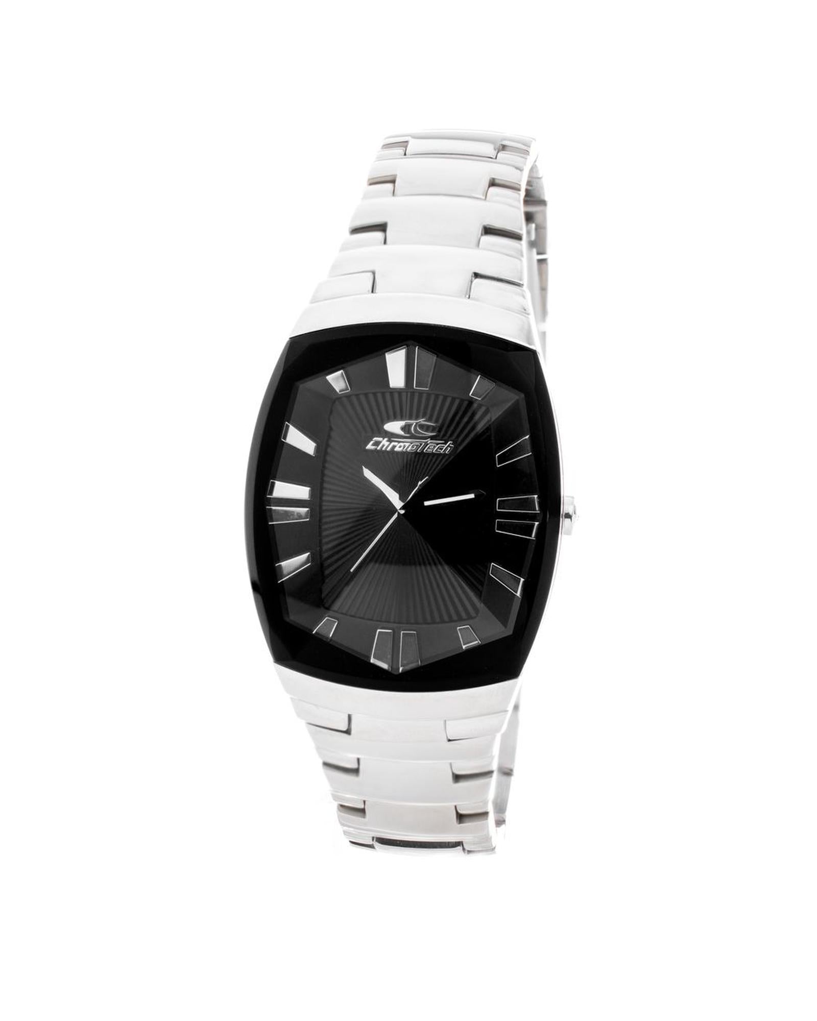 Chronotech Women's Silver Steel Watch - One Size
