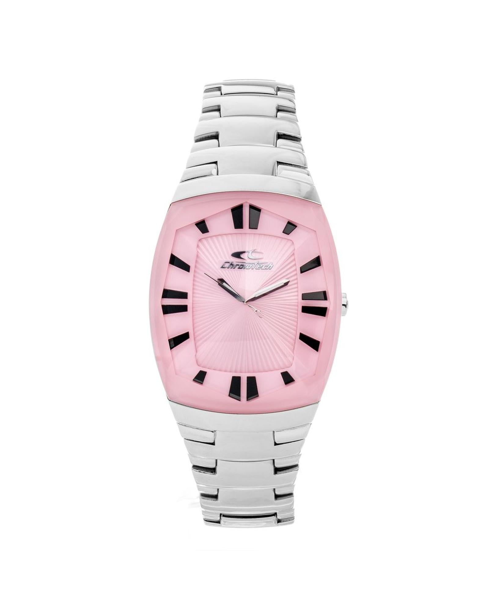 Chronotech Women's Silver Steel Watch - One Size