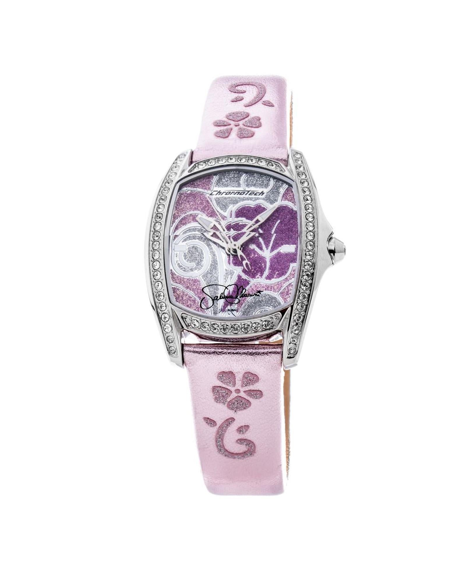 Chronotech Women's Multicolor Leather Watch - One Size