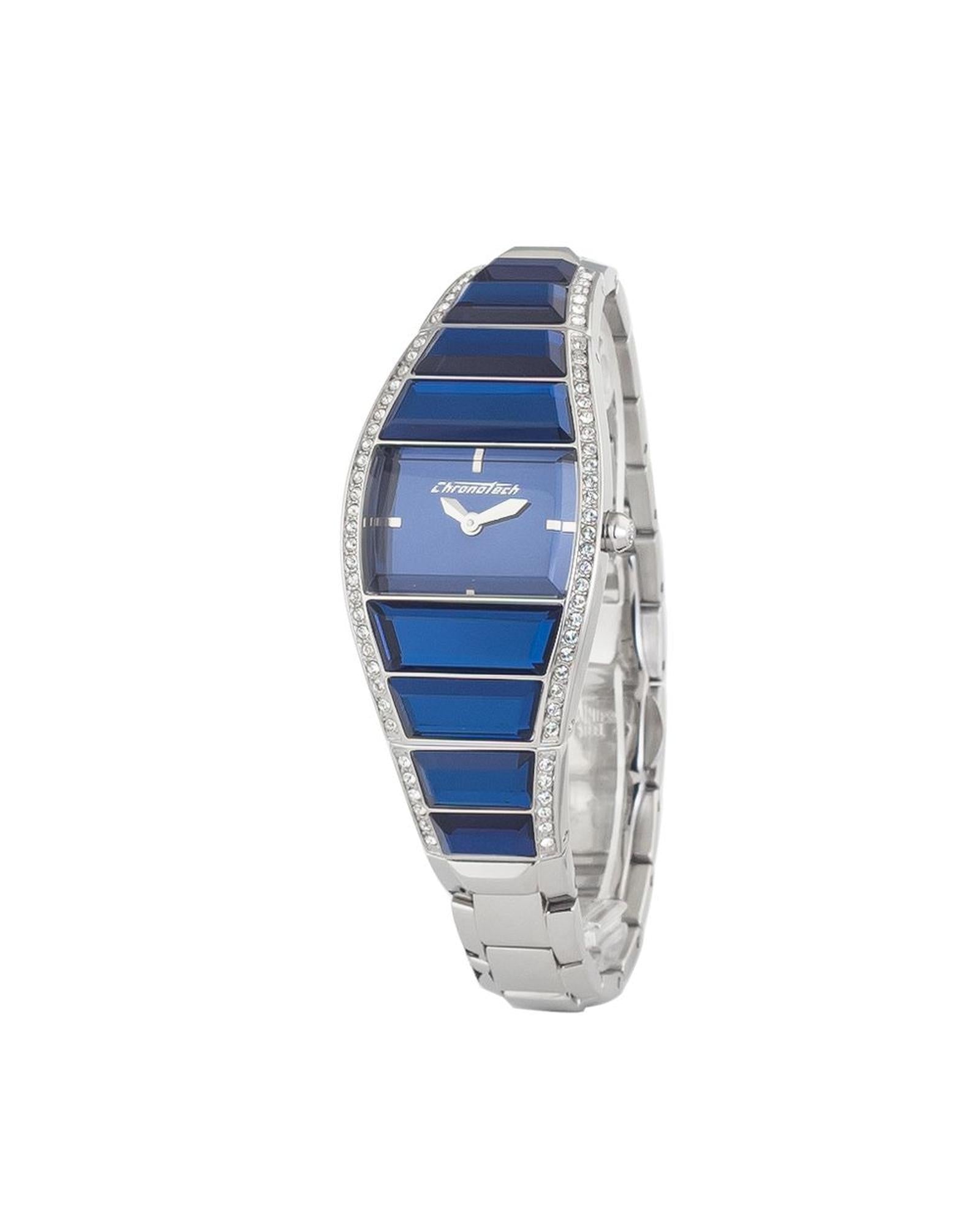 Chronotech Women's Silver Steel Watch - One Size