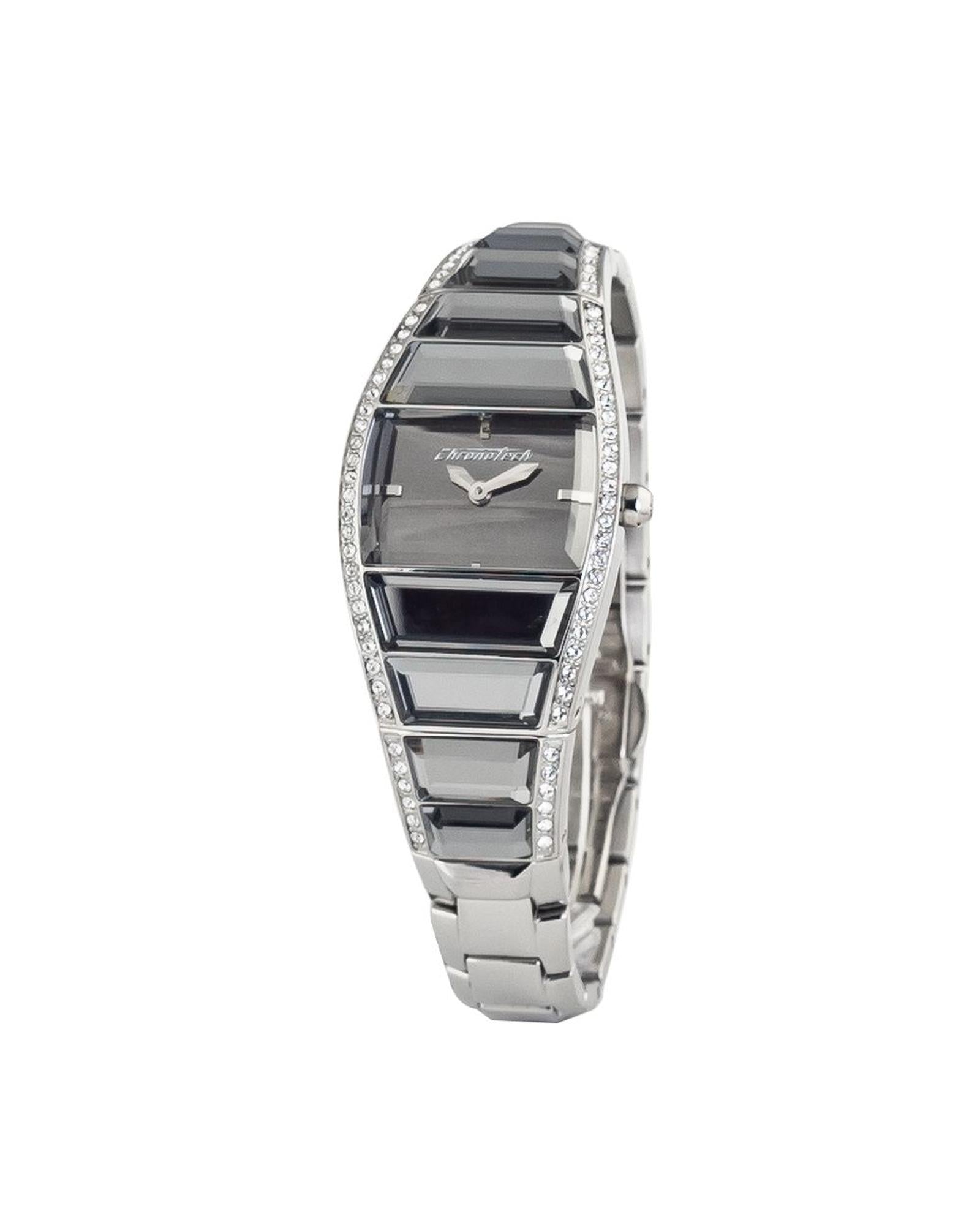 Chronotech Women's Silver Steel Watch - One Size