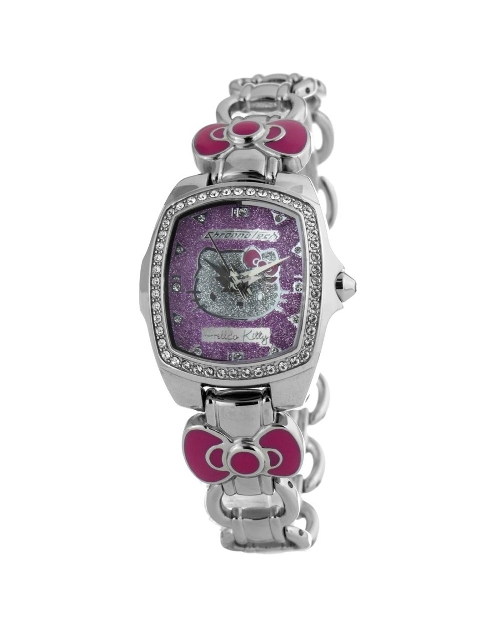 Chronotech Women's Silver Steel Watch - One Size