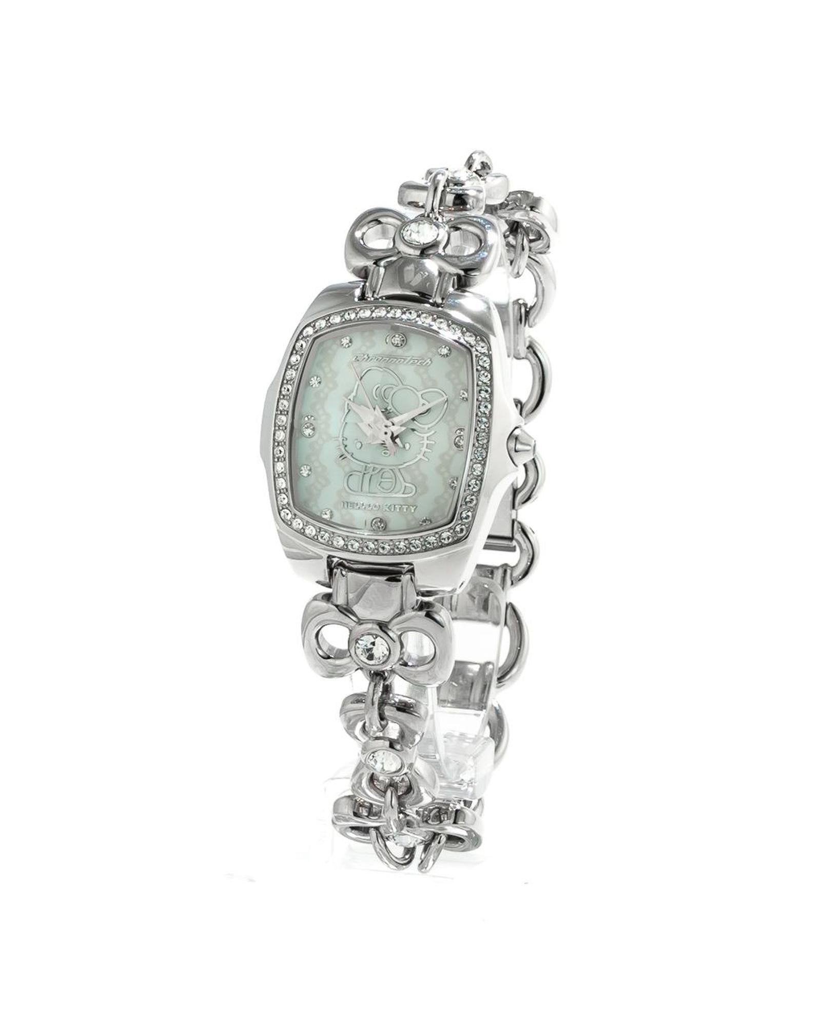 Chronotech Women's Silver Steel Watch - One Size
