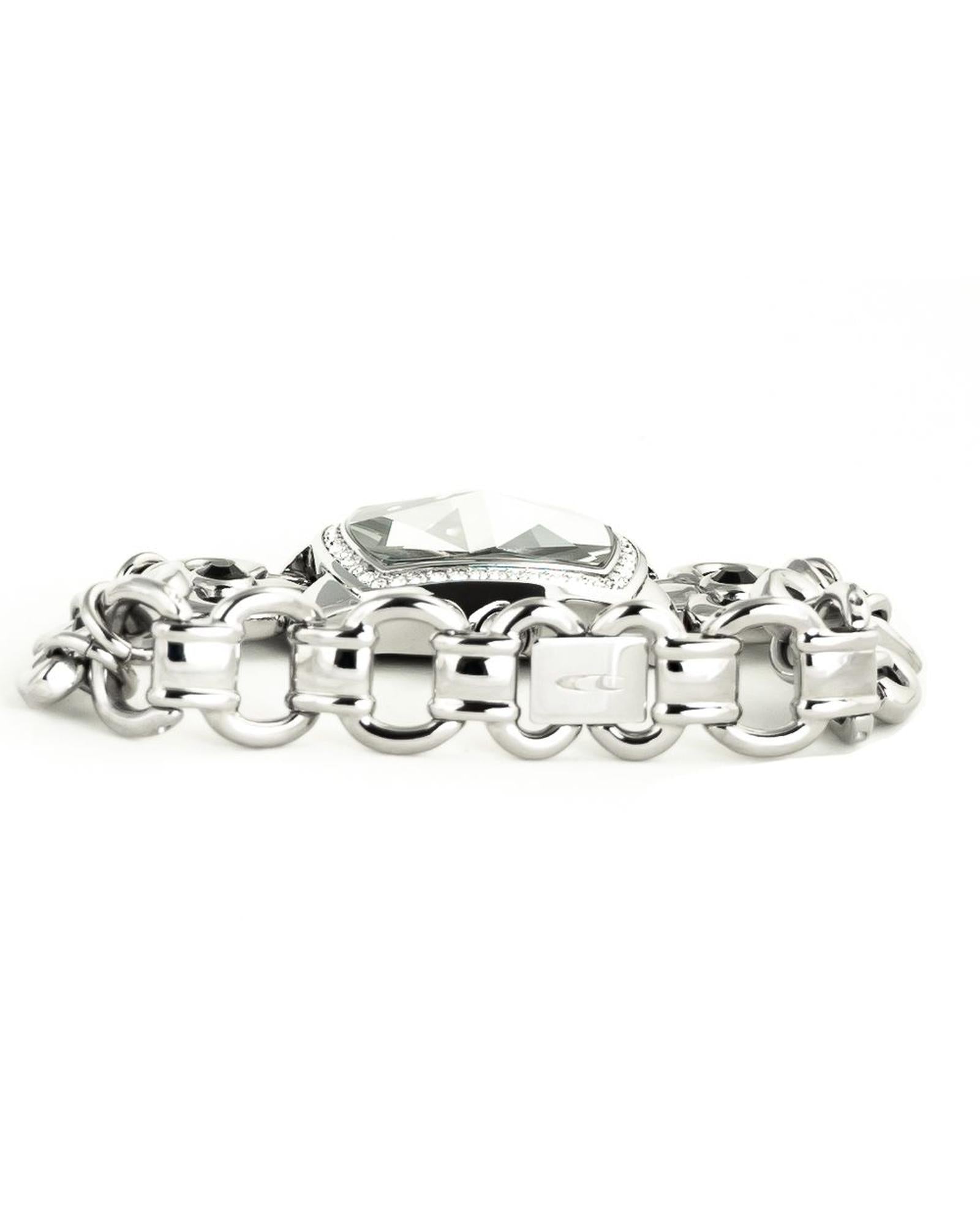 Chronotech Women's Silver Steel Watch - One Size