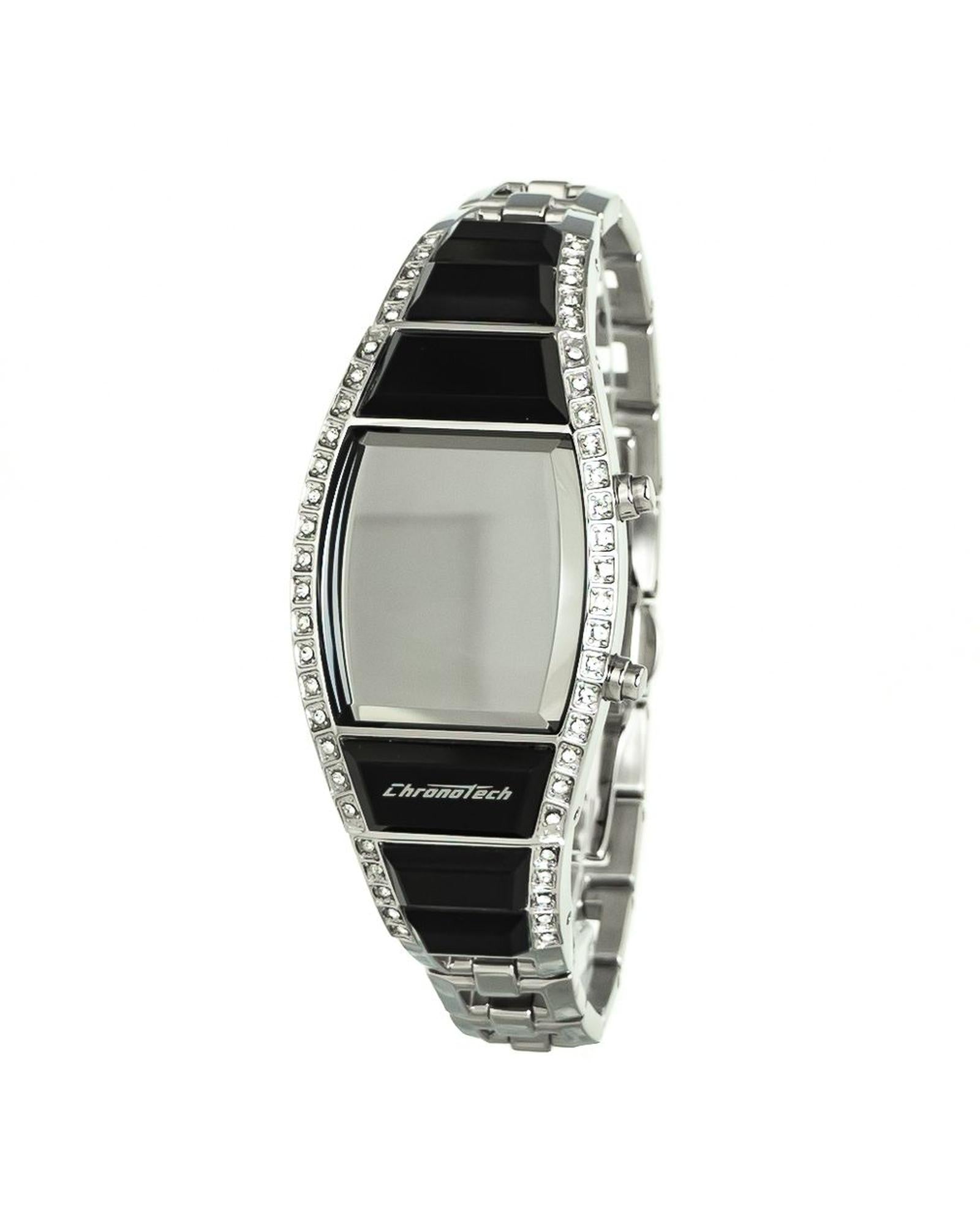 Chronotech Women's Silver Steel Watch - One Size
