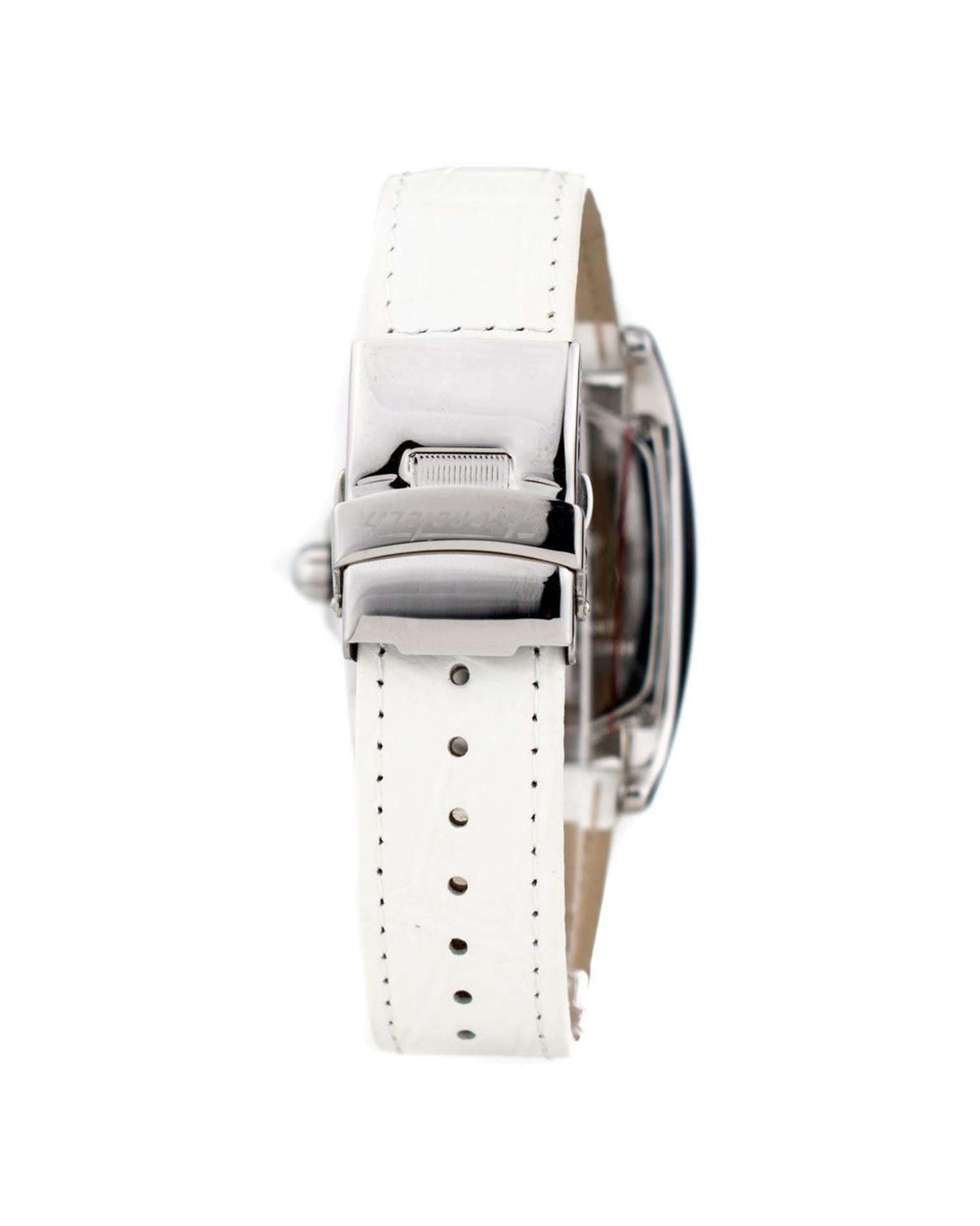 Chronotech Women's White Leather Watch - One Size