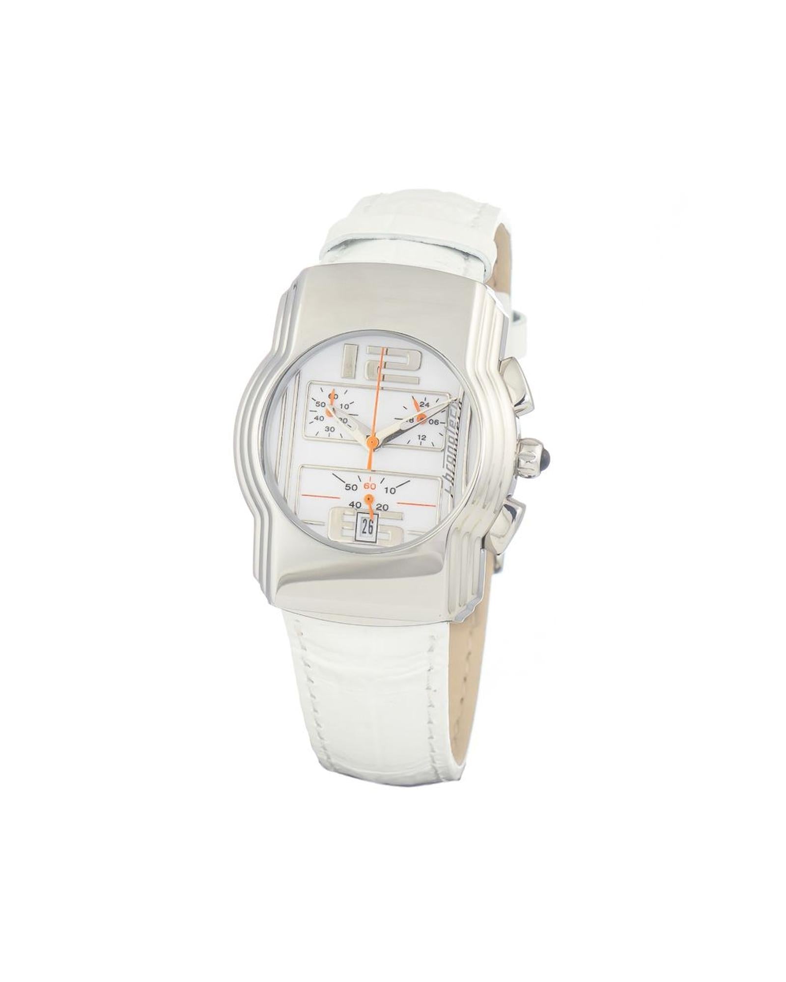 Chronotech Women's White Leather Watch - One Size
