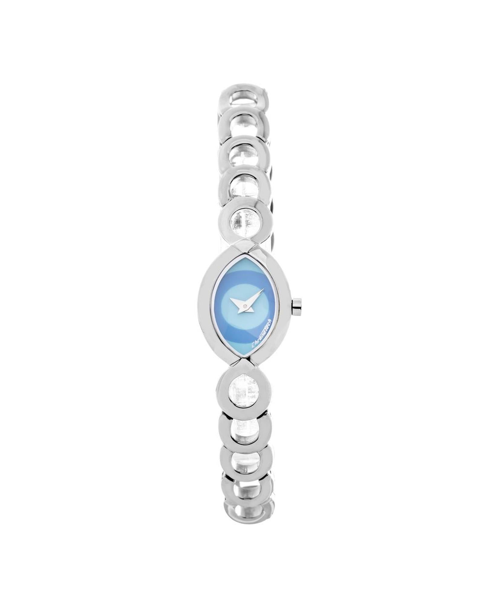 Chronotech Women's Silver Steel Watch - One Size