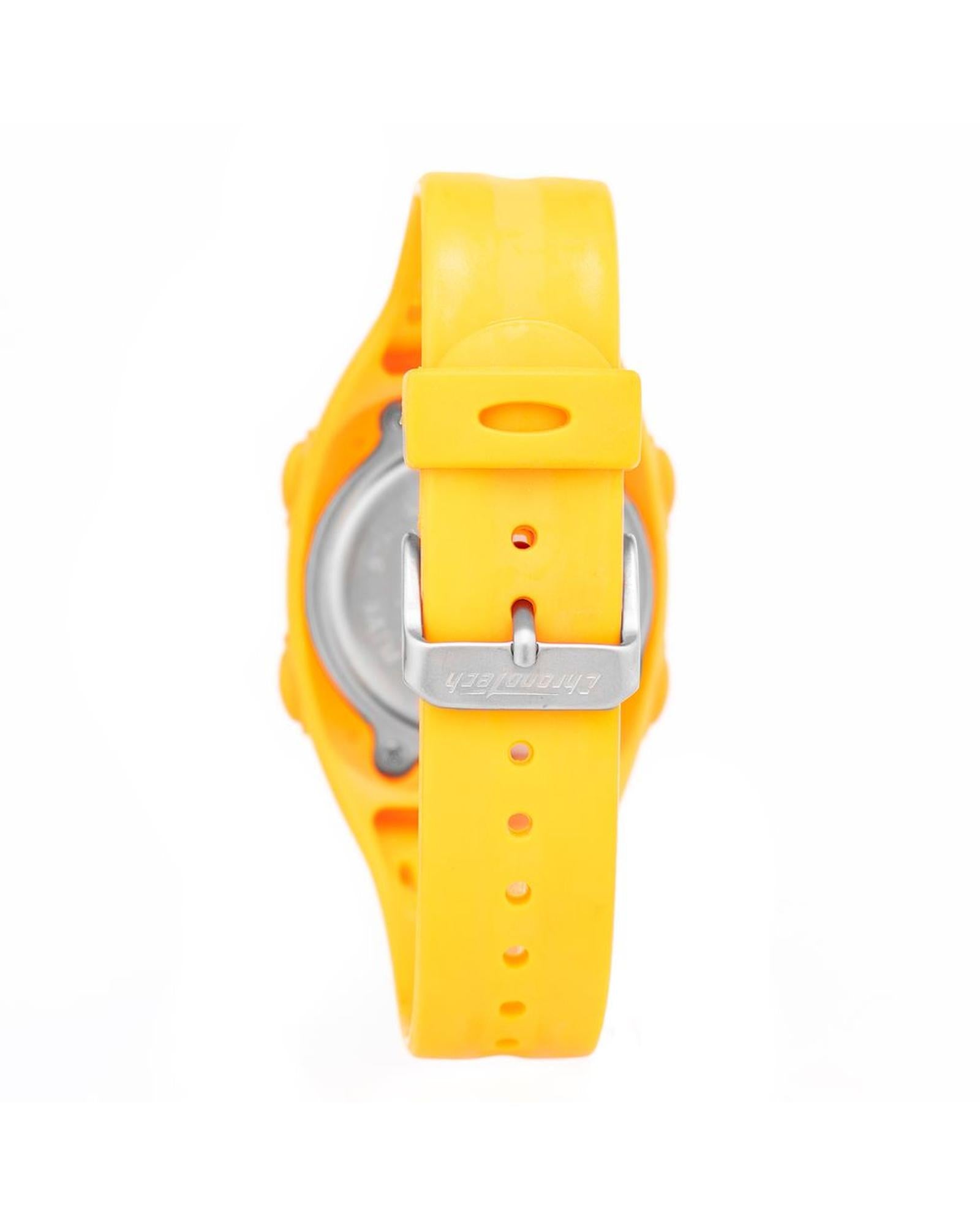 Chronotech Unisex's Orange Rubber Watch - One Size