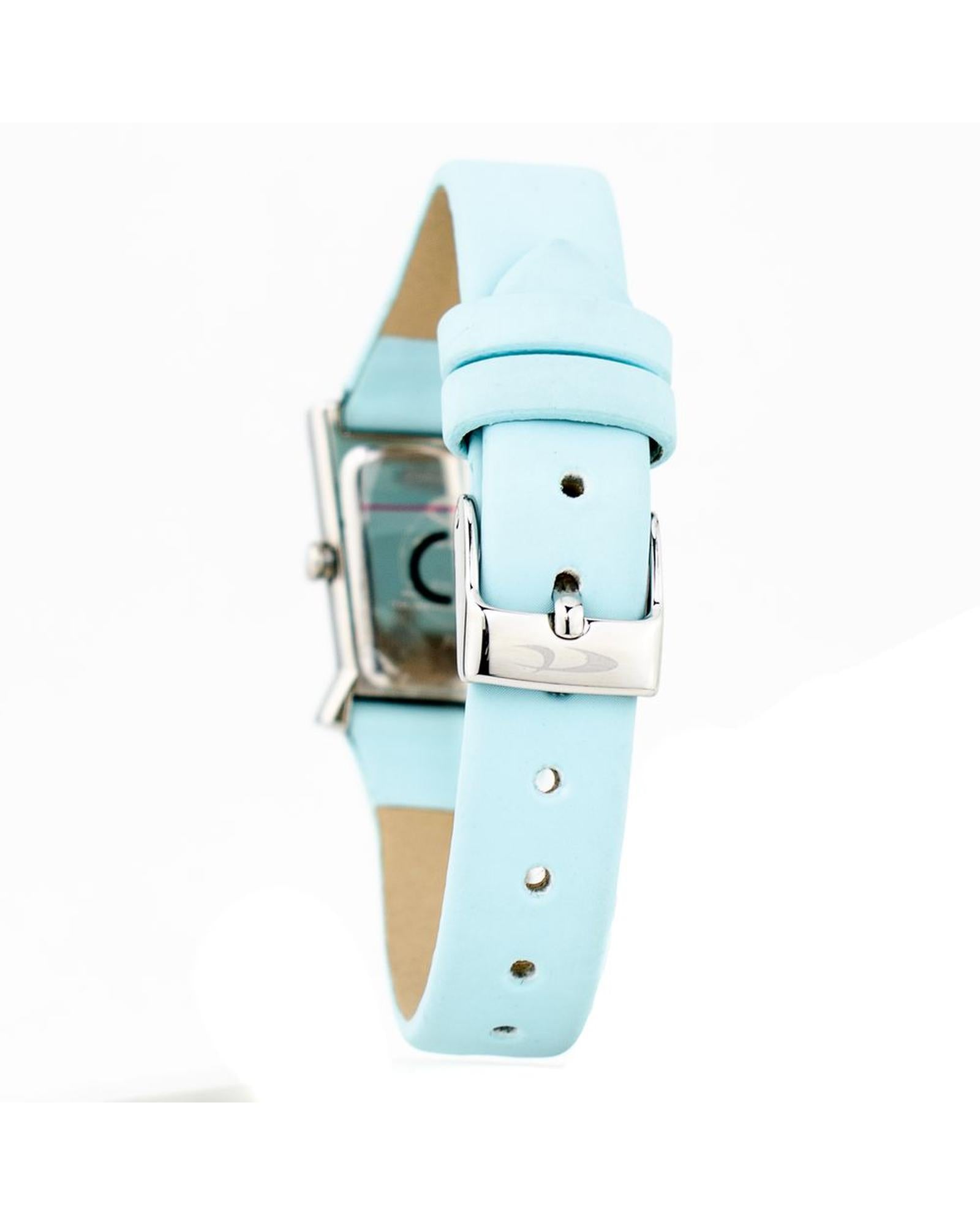 Chronotech Women's Blue Leather Watch - One Size