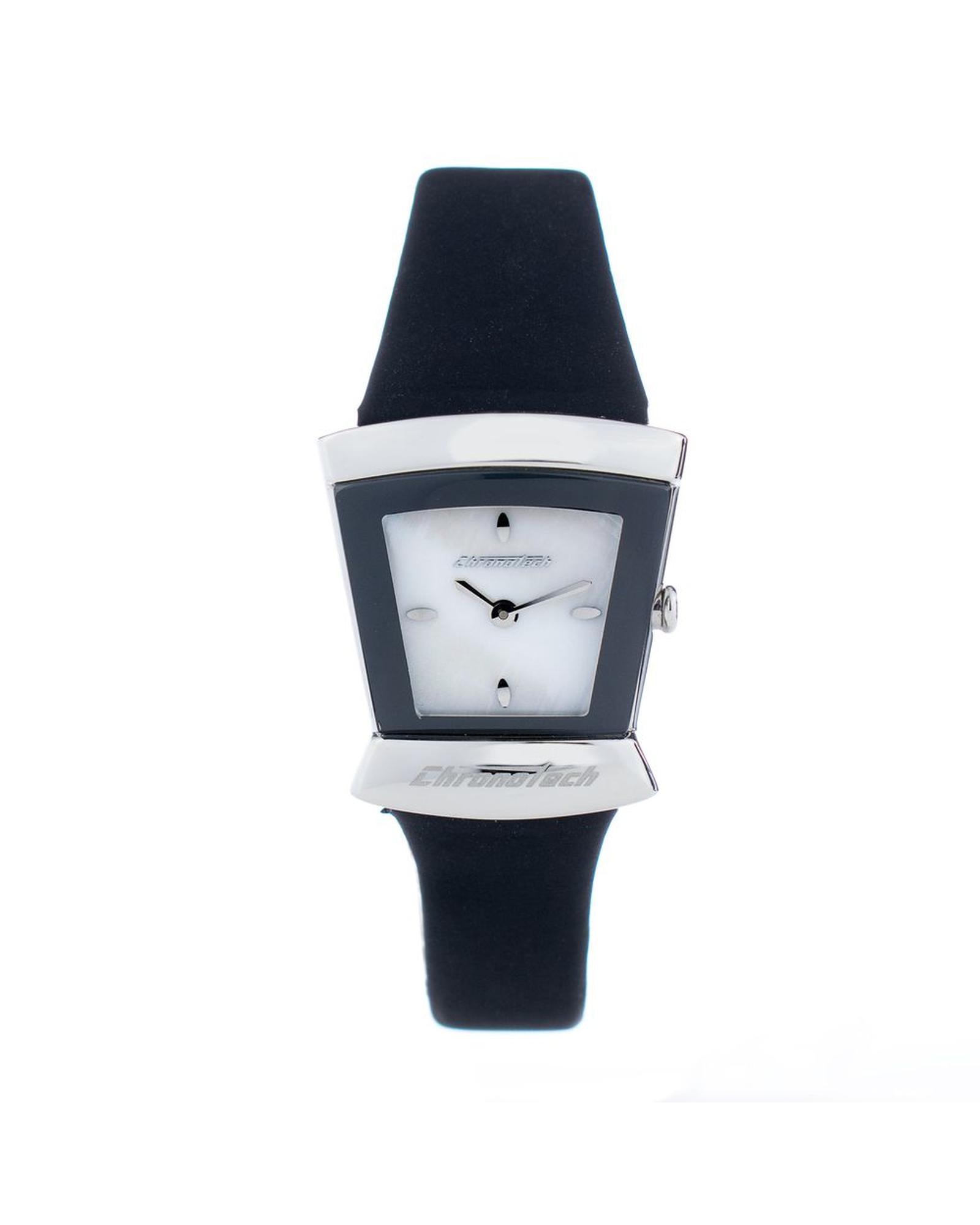 Chronotech Women's Blue Leather Watch - One Size