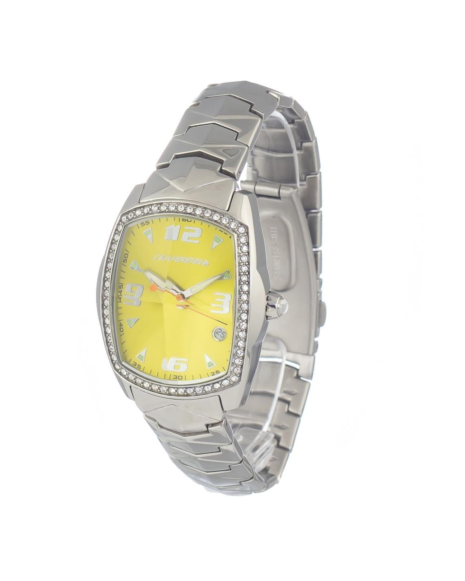 Chronotech Women's Silver Steel Watch - One Size