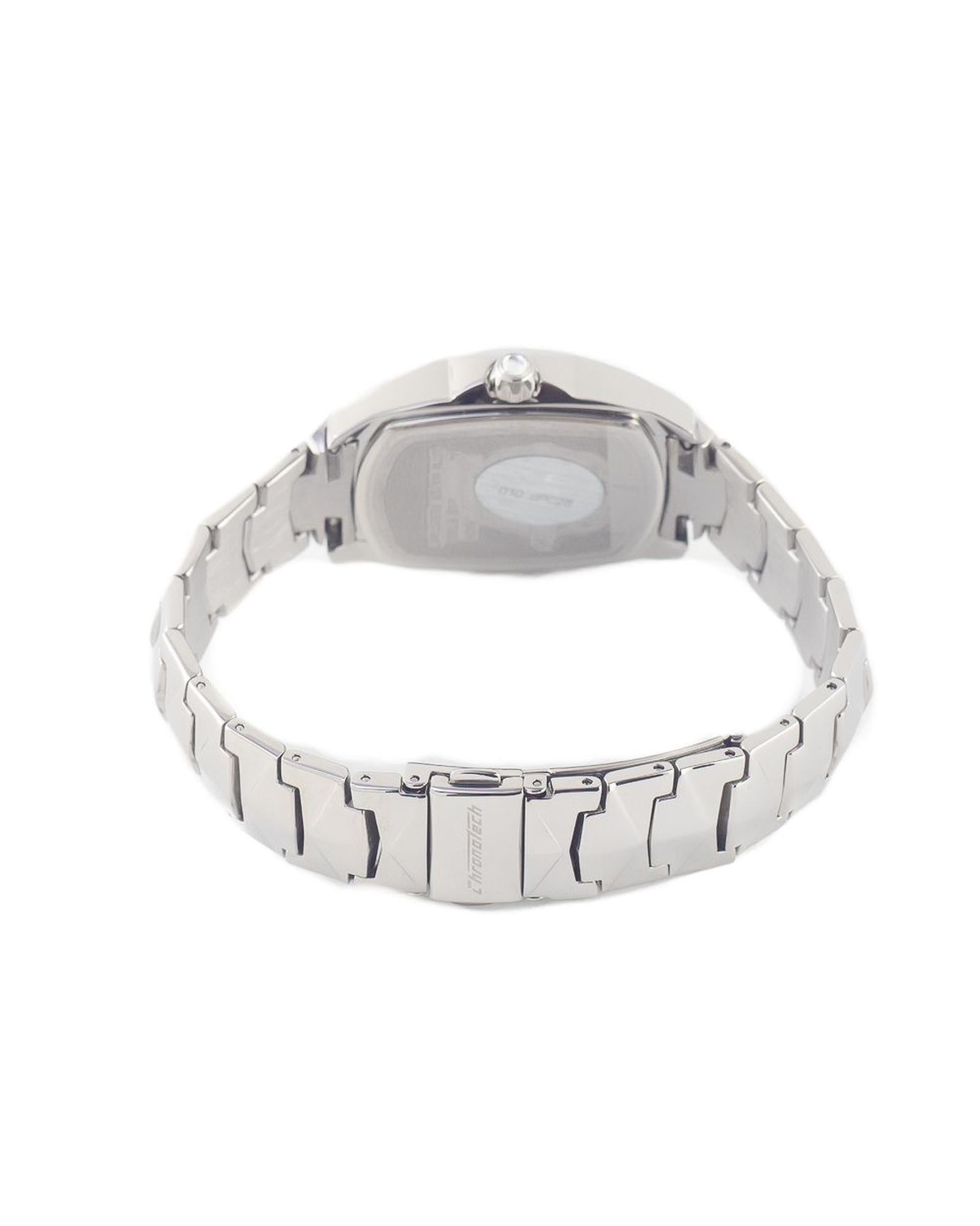 Chronotech Women's Silver Steel Watch - One Size