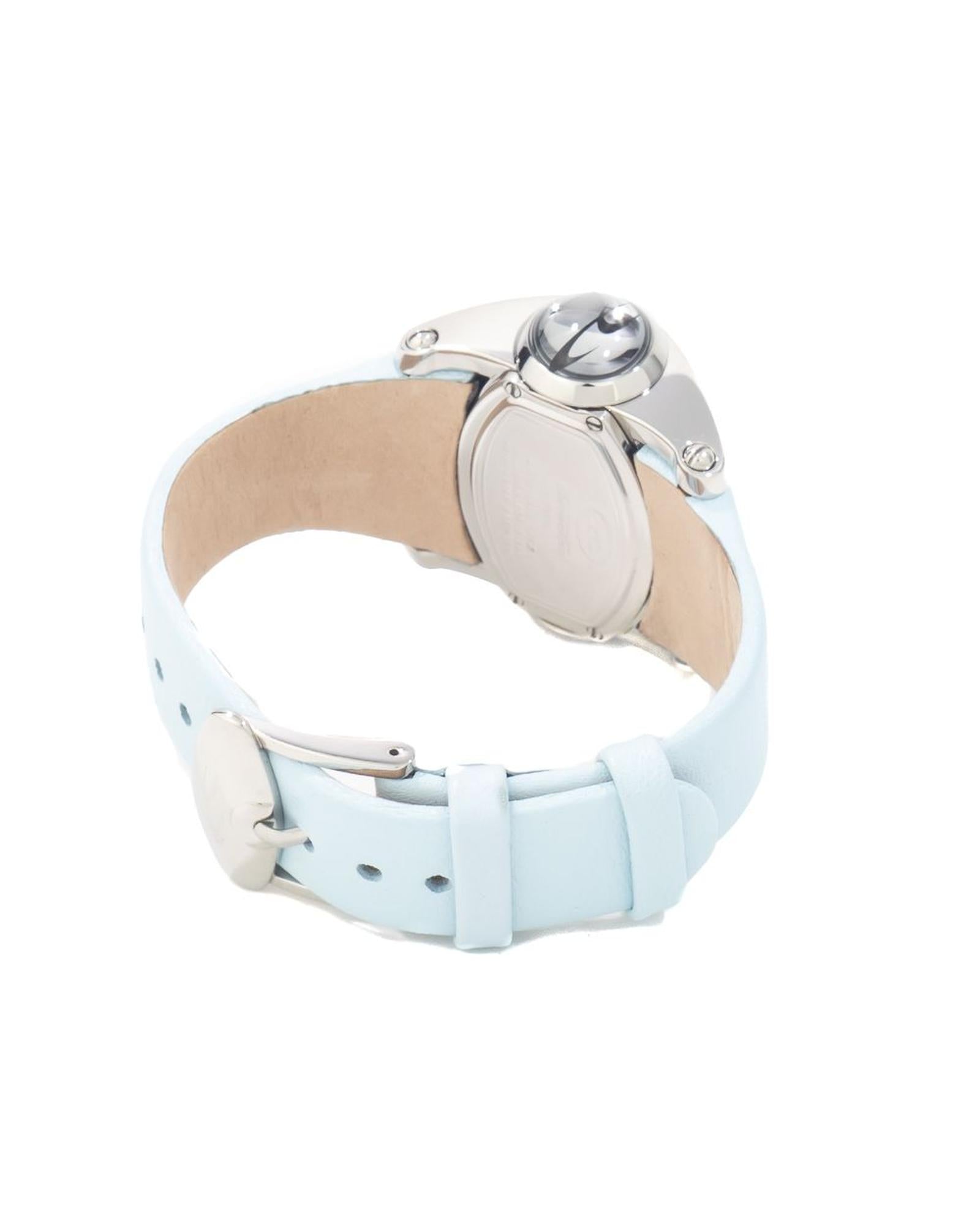 Chronotech Women's Blue Leather Watch - One Size