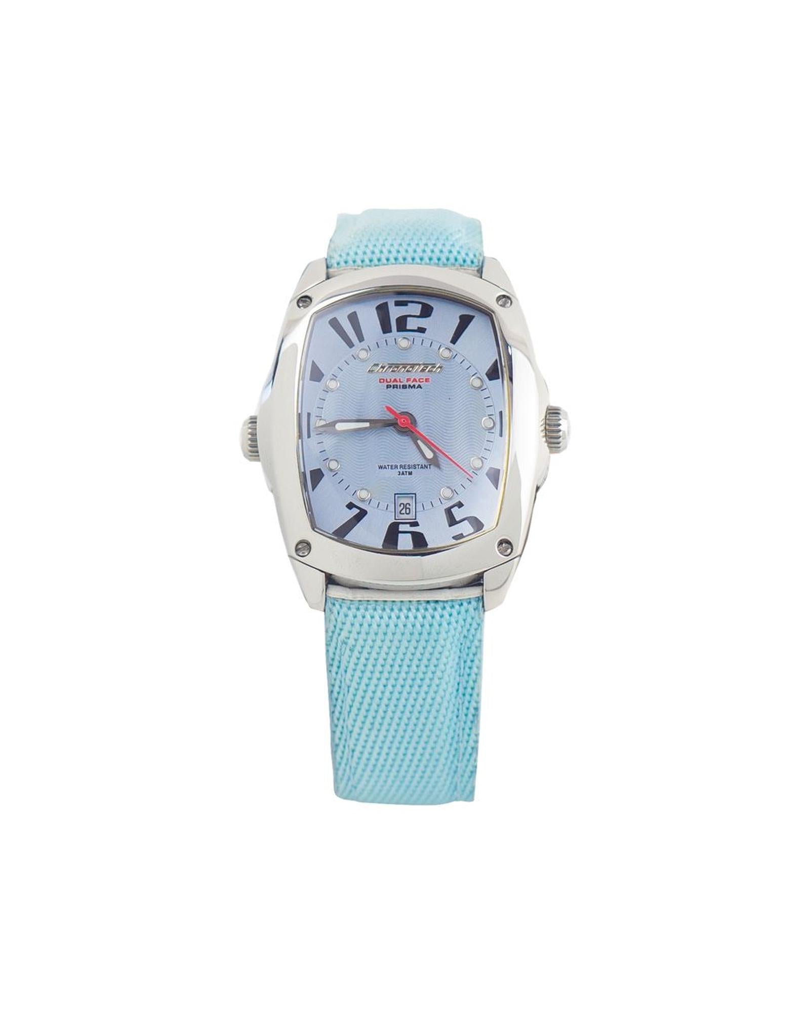 Chronotech Women's Blue Leather Watch - One Size