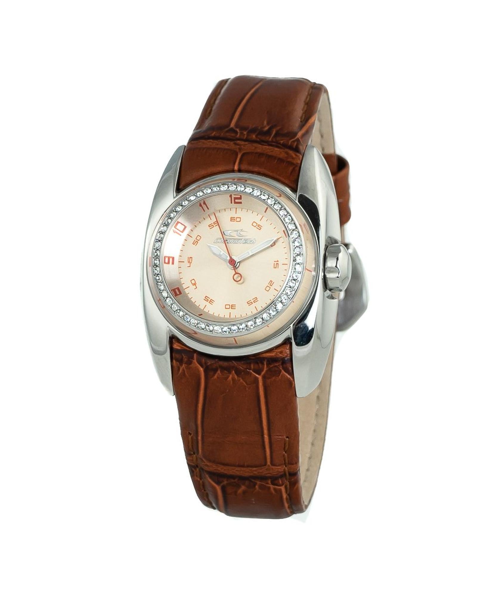 Chronotech Women's Brown Leather Watch - One Size