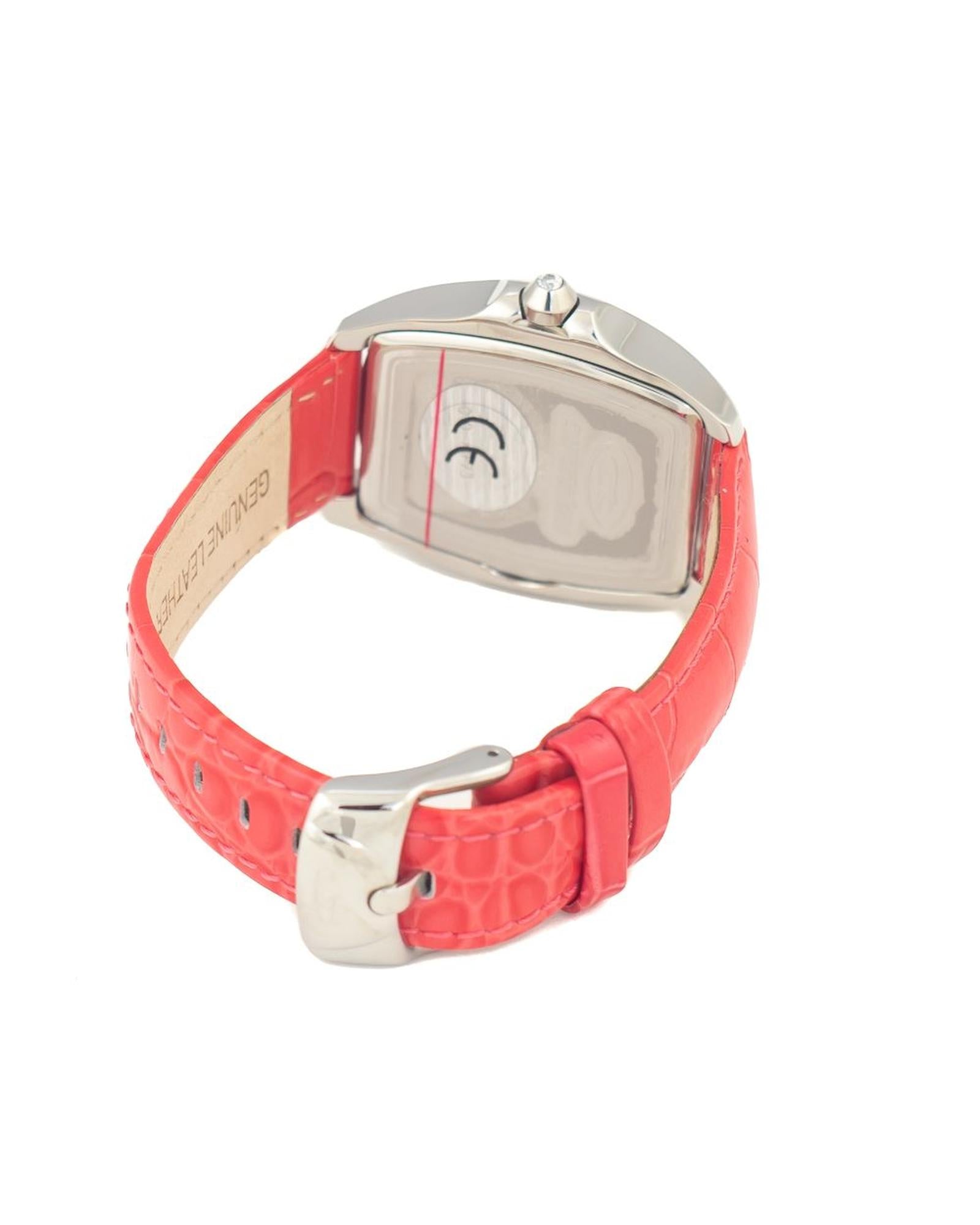 Chronotech Women's Red Leather Watch - One Size