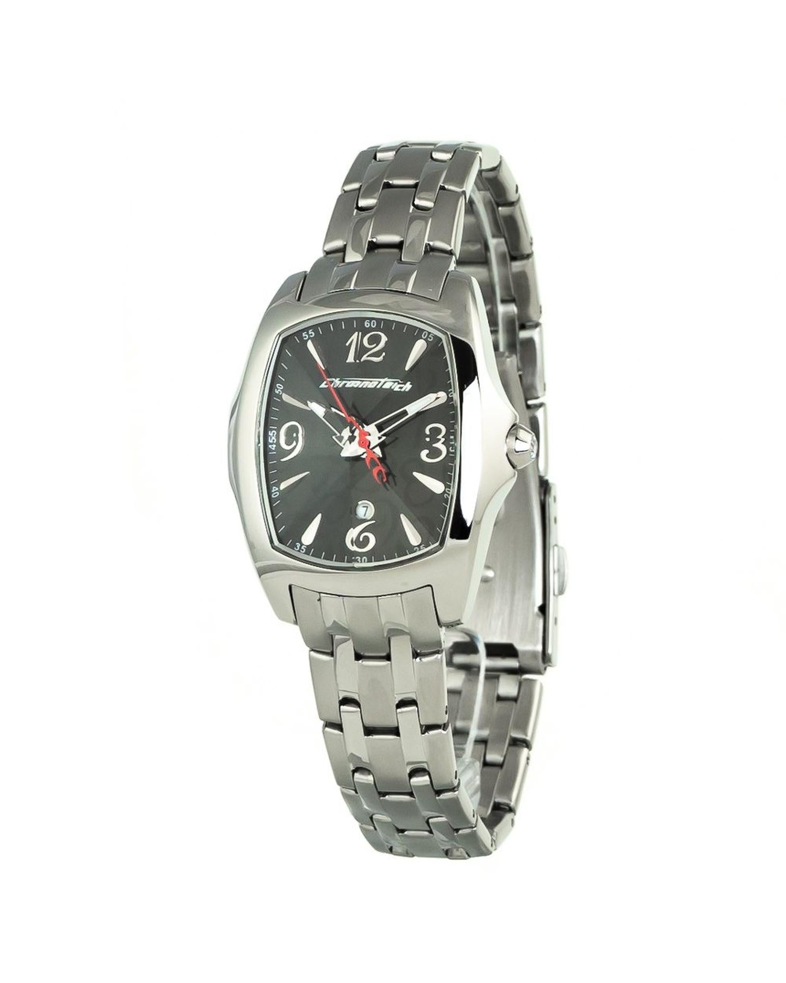 Chronotech Women's Silver Steel Watch - One Size