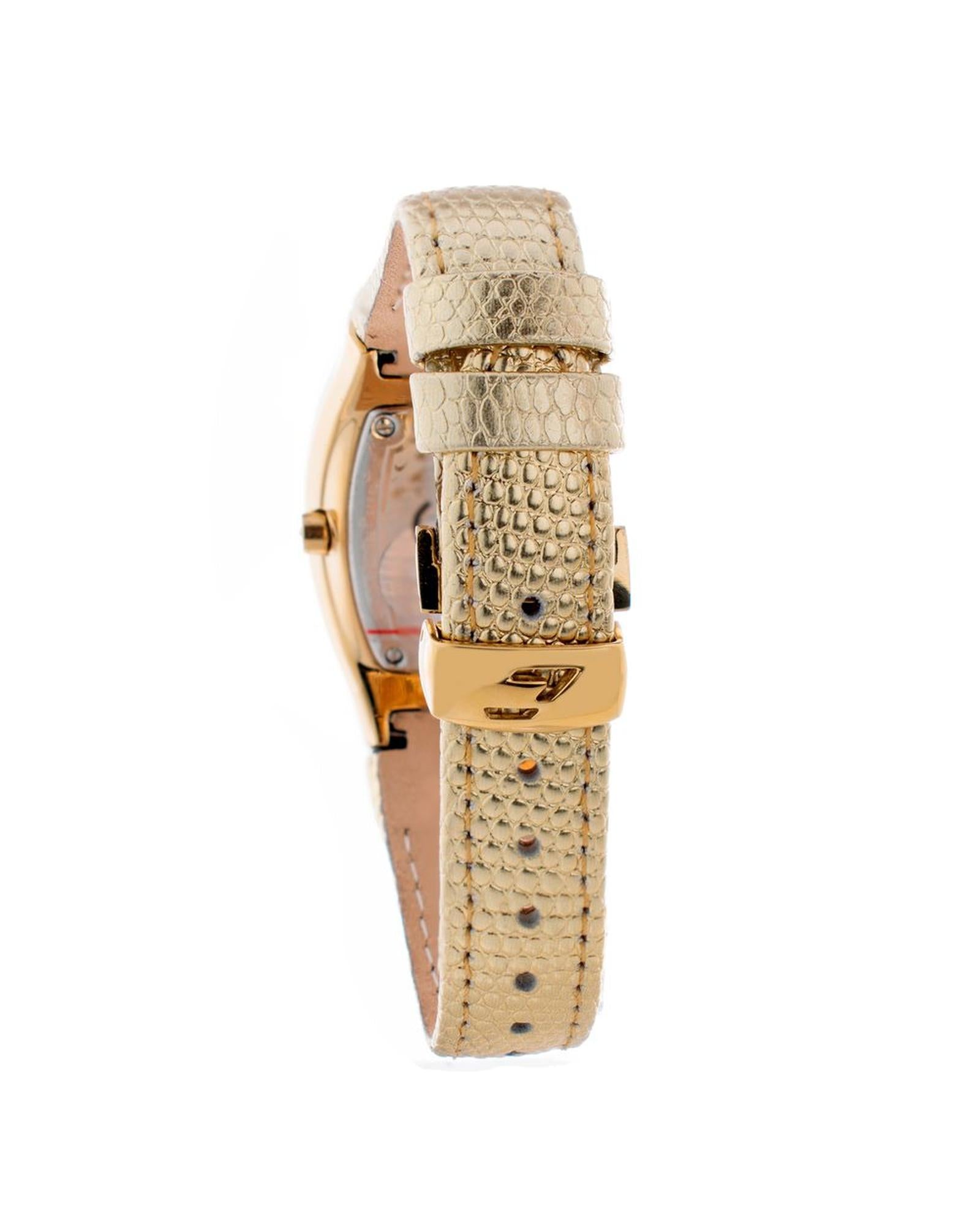 Chronotech Women's Gold Leather Watch - One Size
