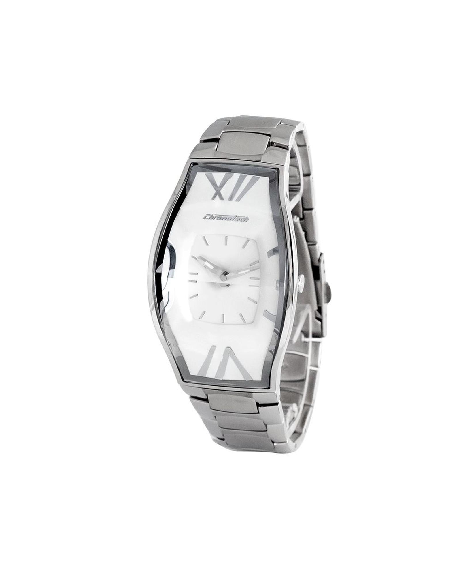 Chronotech Women's Silver Steel Watch - One Size
