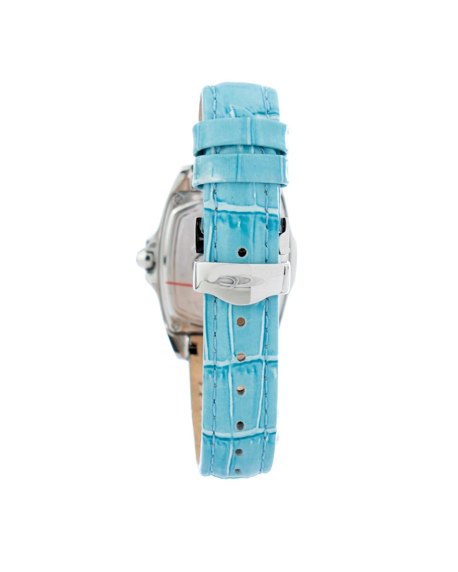 Chronotech Women's Blue Leather Watch - One Size