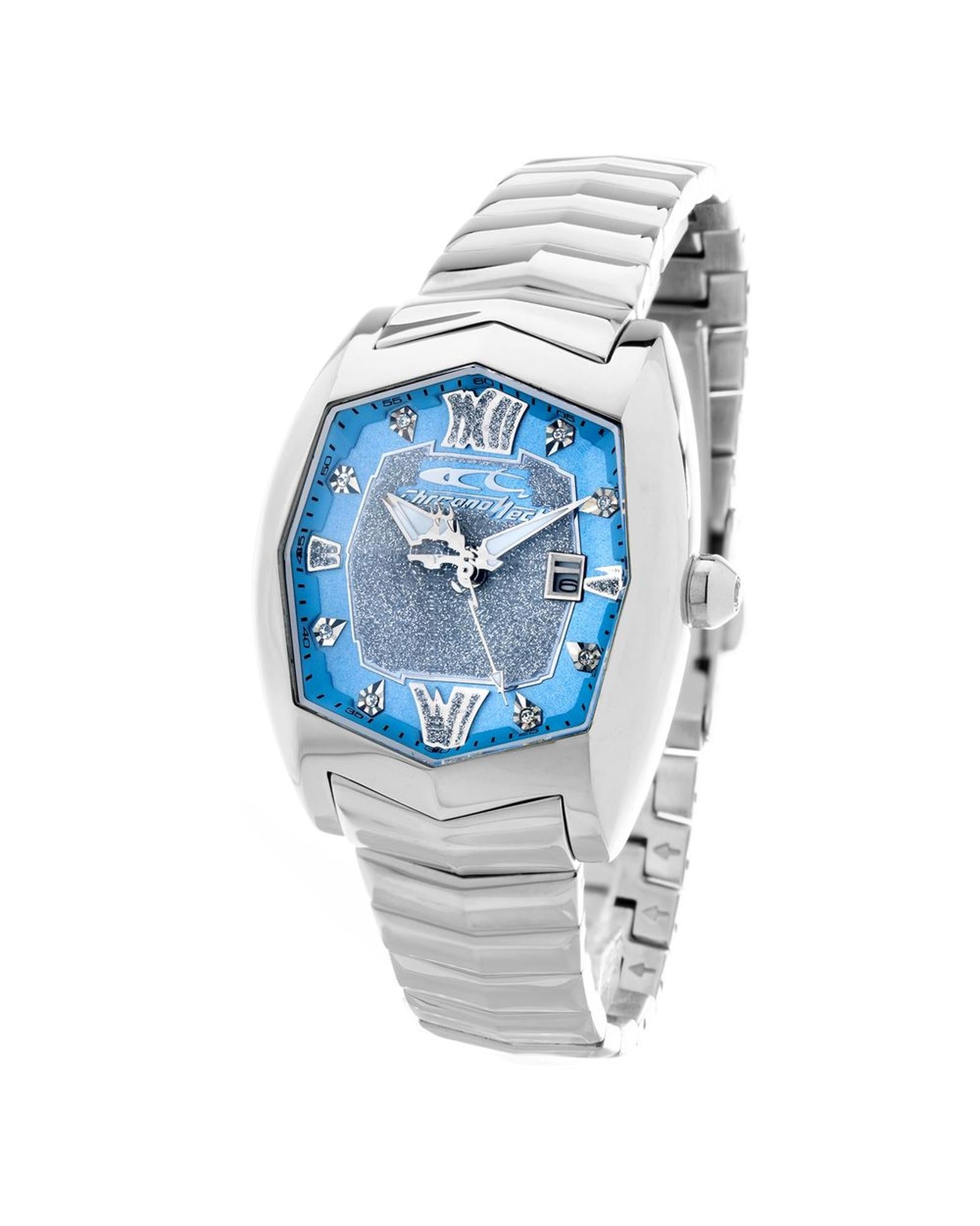 Chronotech Women's Silver Steel Watch - One Size