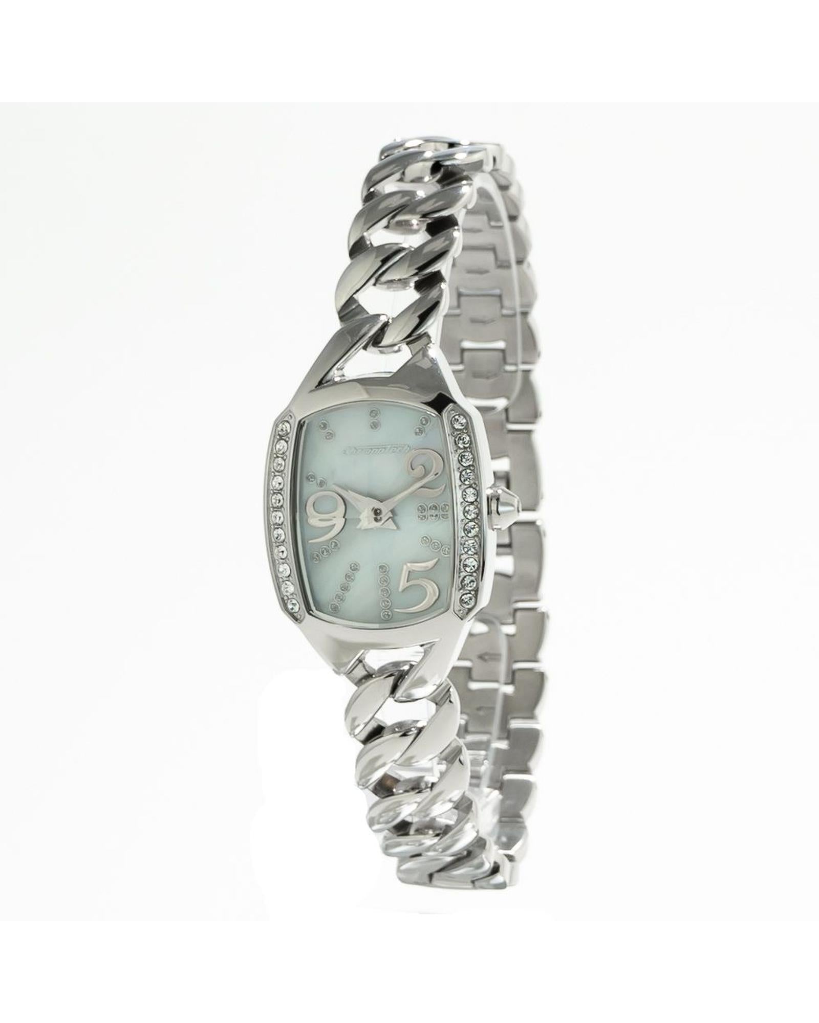Chronotech Women's Silver Steel Watch - One Size